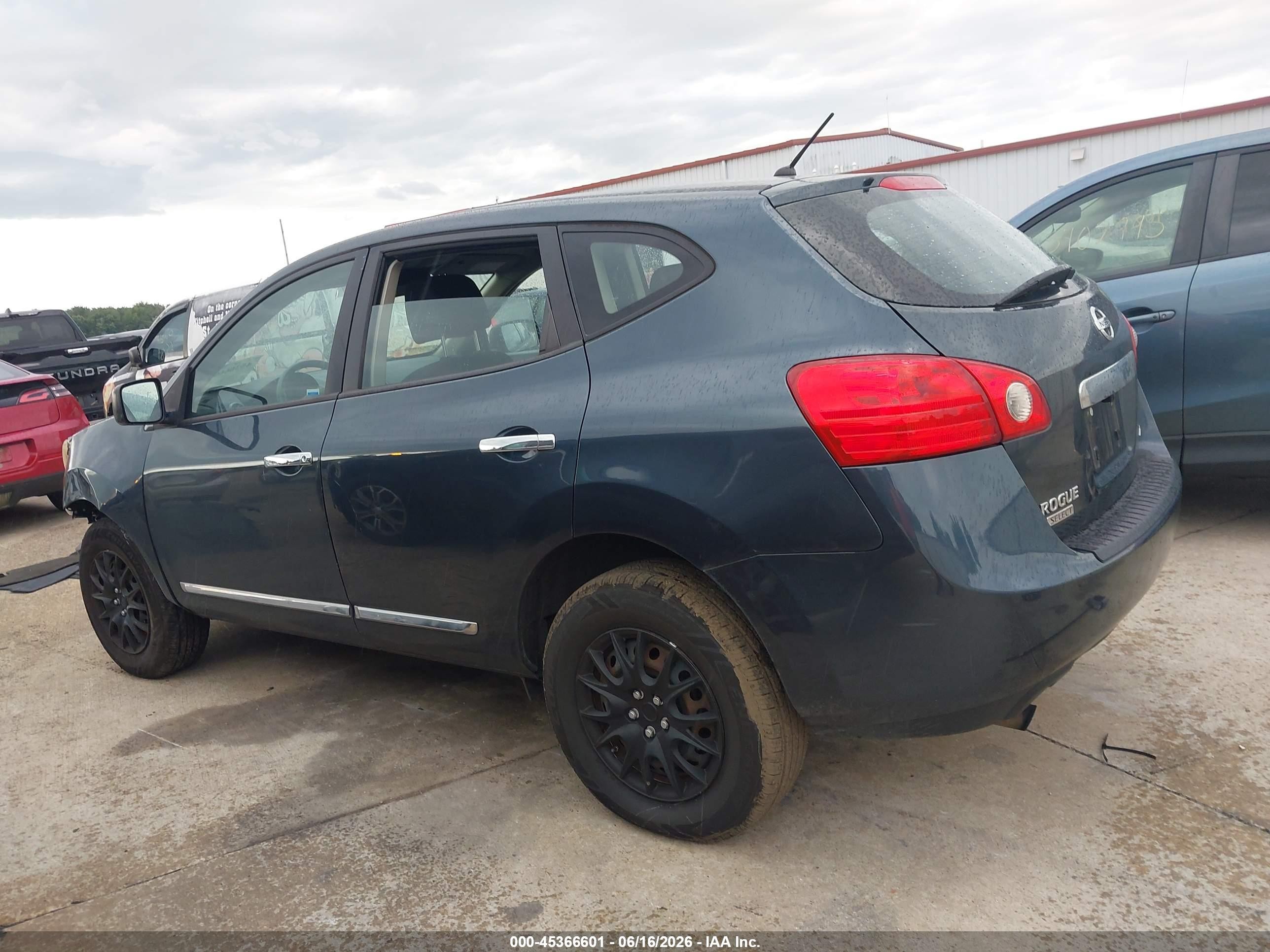 2015 Nissan Rogue Select S Blue vin: JN8AS5MV0FW764118