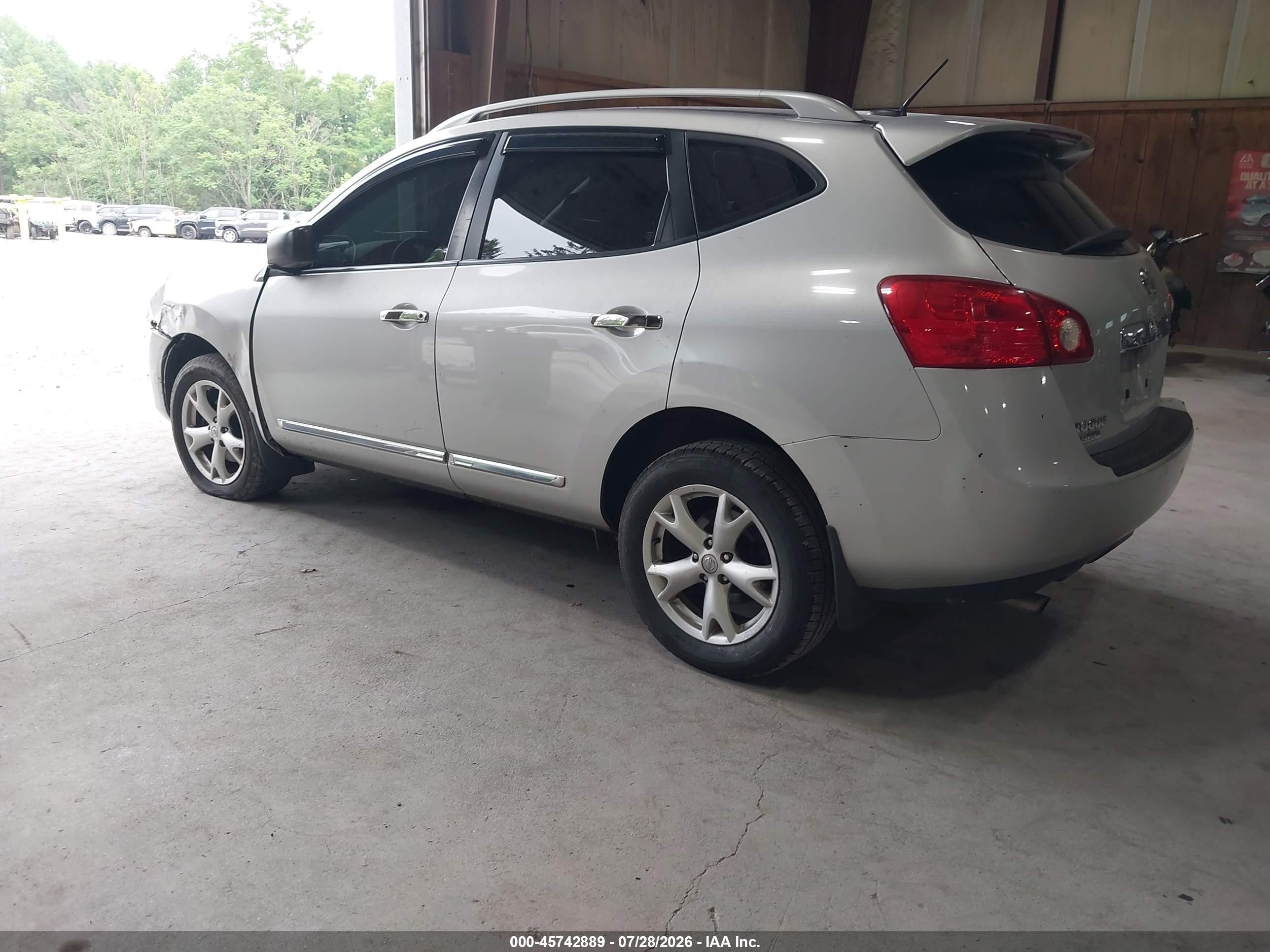 2015 Nissan Rogue Select S Gray vin: JN8AS5MV0FW765480