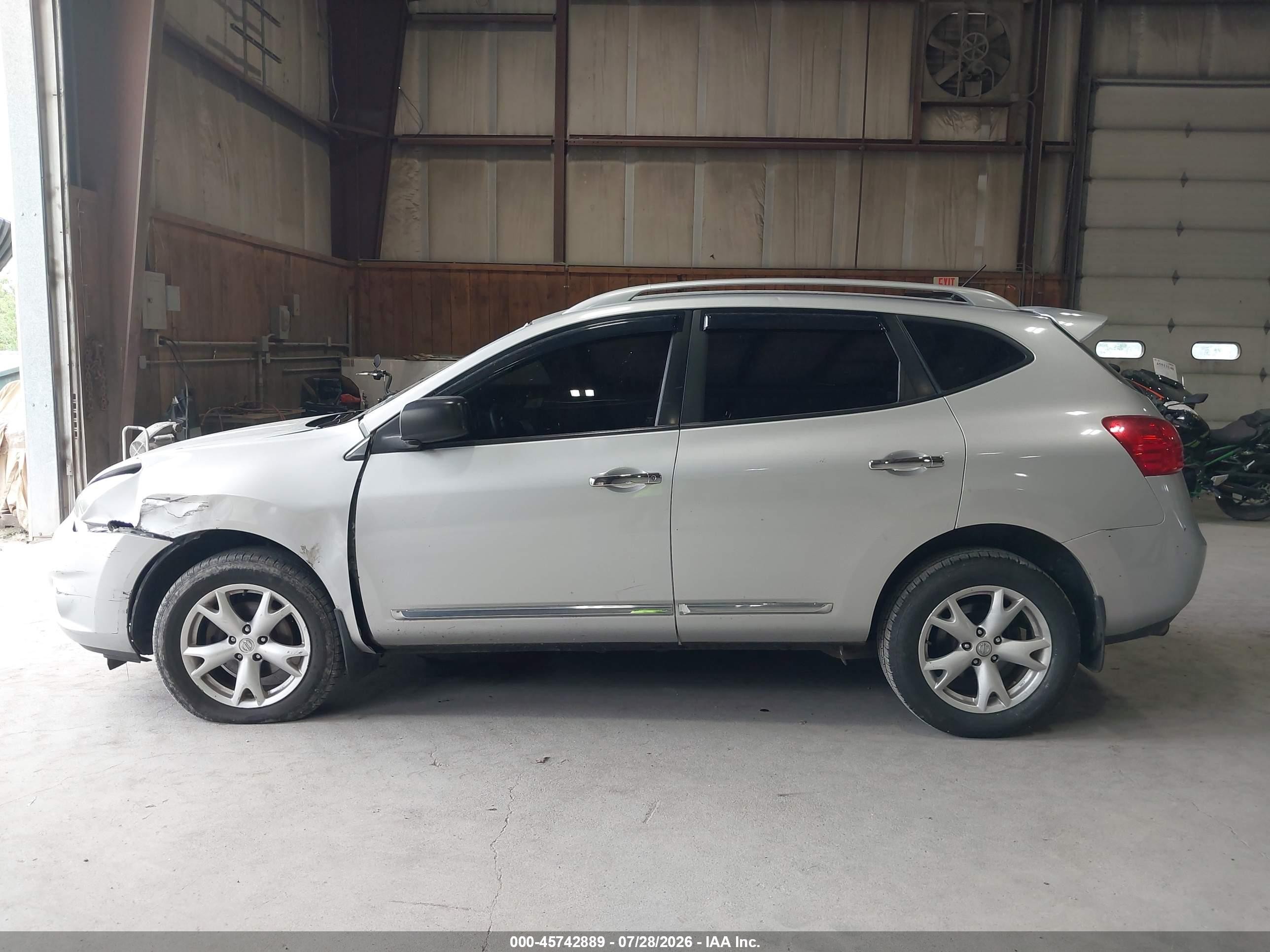 2015 Nissan Rogue Select S Gray vin: JN8AS5MV0FW765480