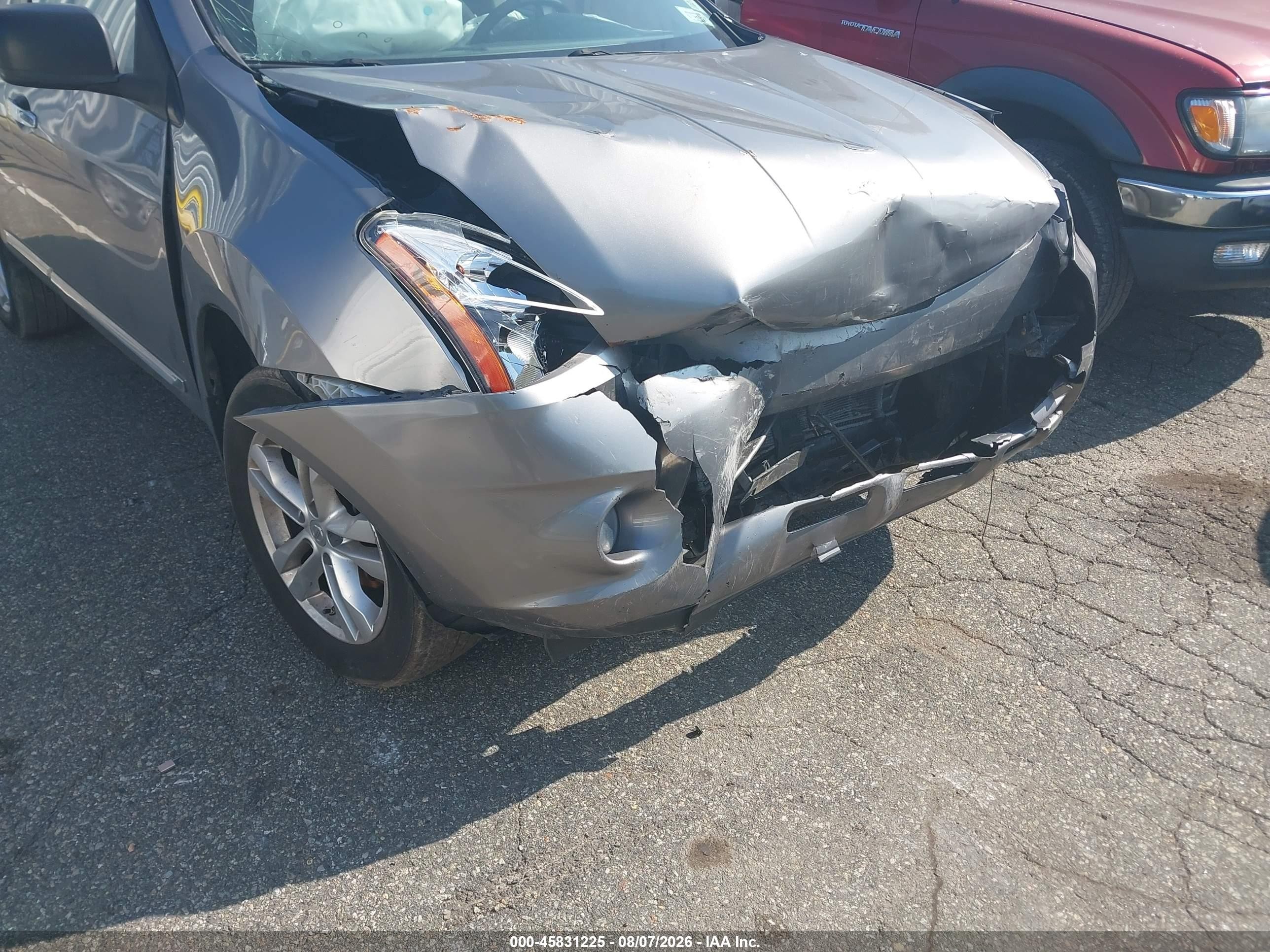 2015 Nissan Rogue Select S Gray vin: JN8AS5MV0FW765950
