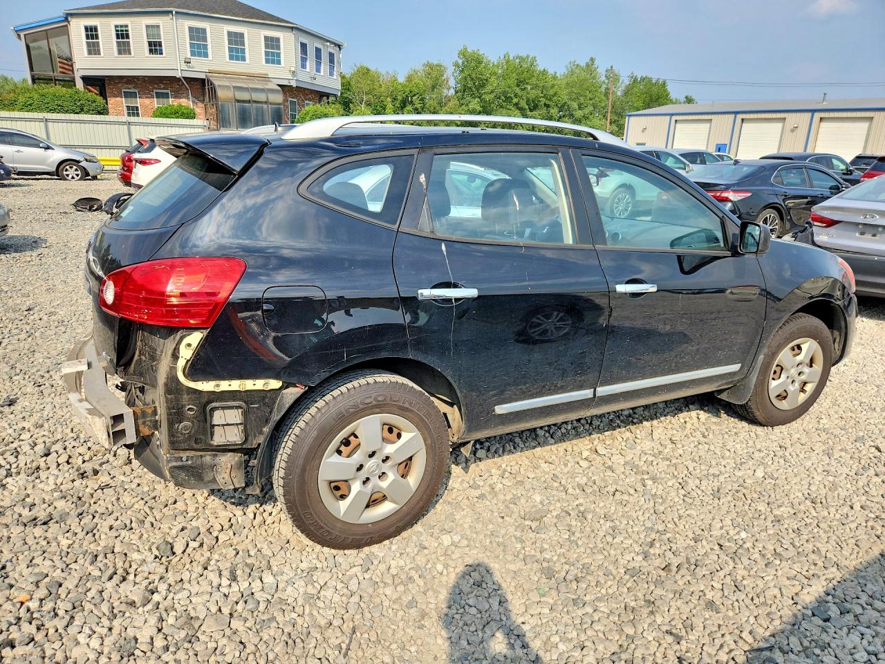 2015 Nissan Rogue Select S Black vin: JN8AS5MV0FW767374
