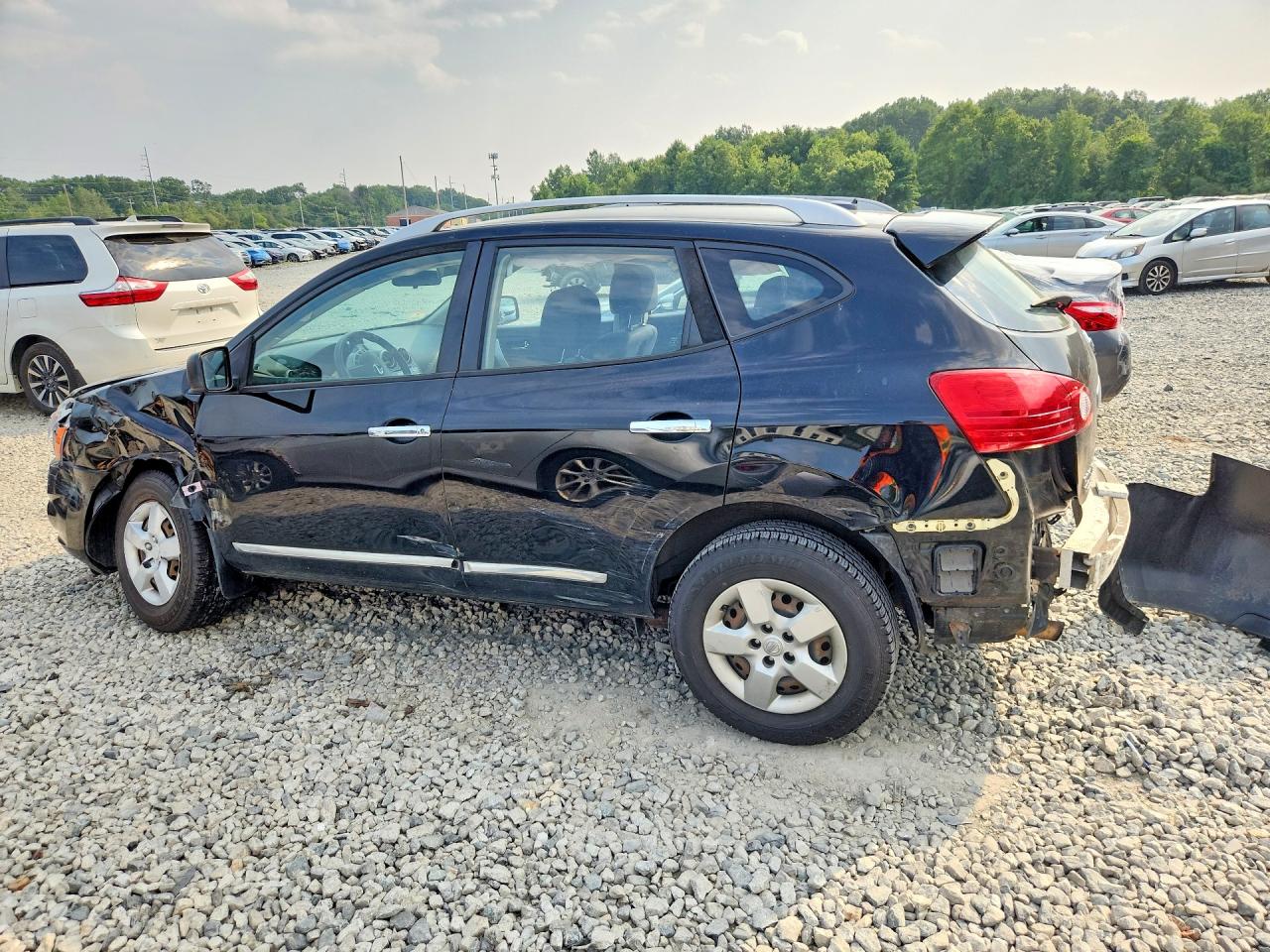 2015 Nissan Rogue Select S Black vin: JN8AS5MV0FW767374