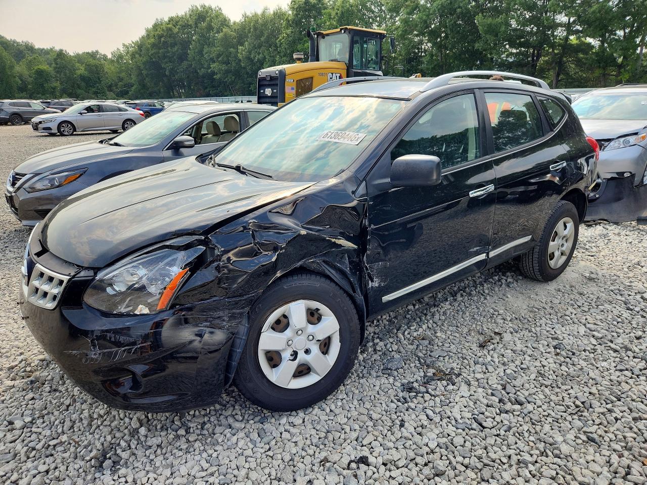 2015 Nissan Rogue Select S Black vin: JN8AS5MV0FW767374