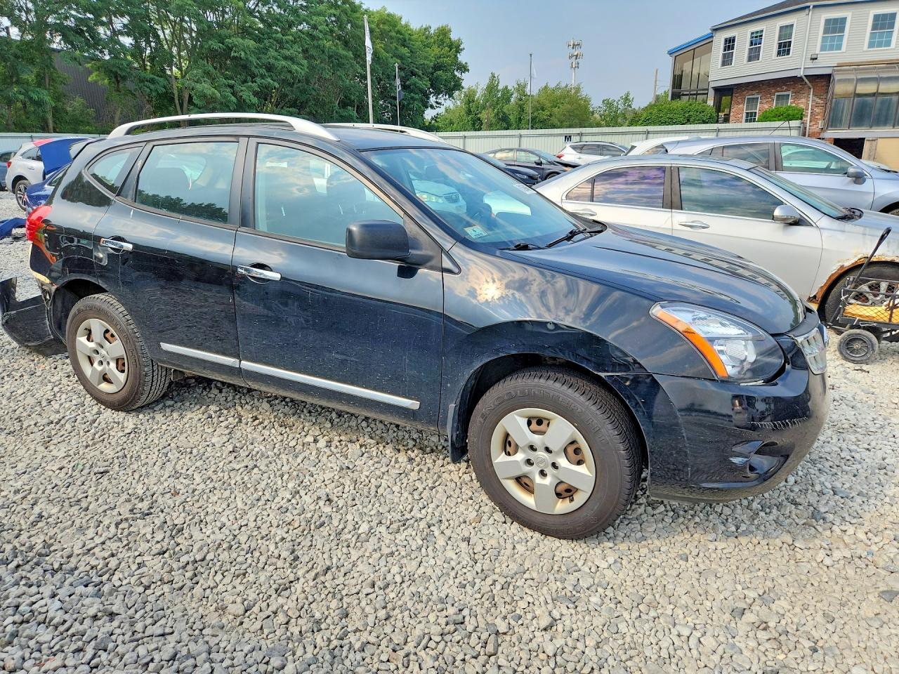 2015 Nissan Rogue Select S Black vin: JN8AS5MV0FW767374