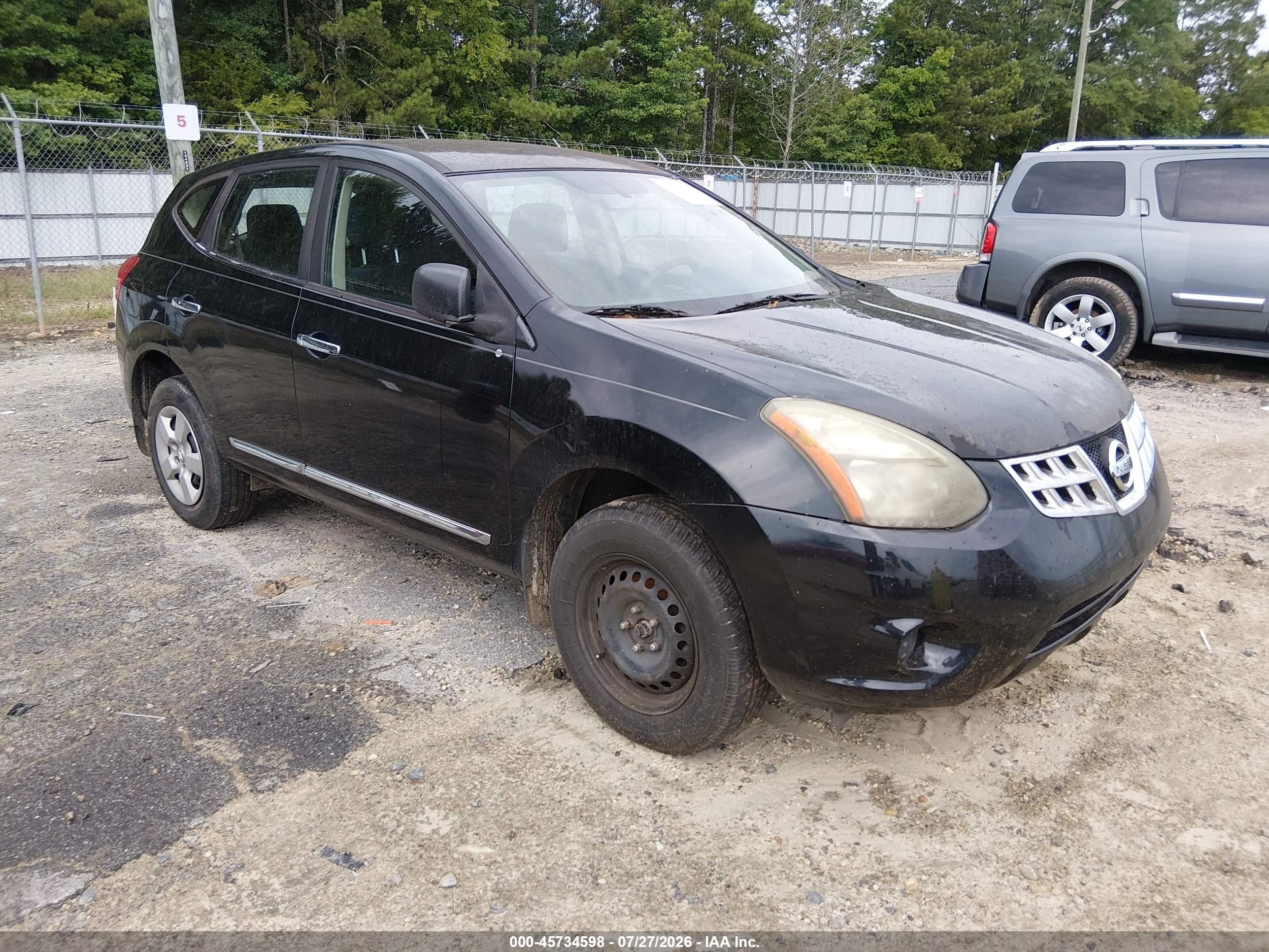2015 Nissan Rogue Select S Black vin: JN8AS5MV0FW770419