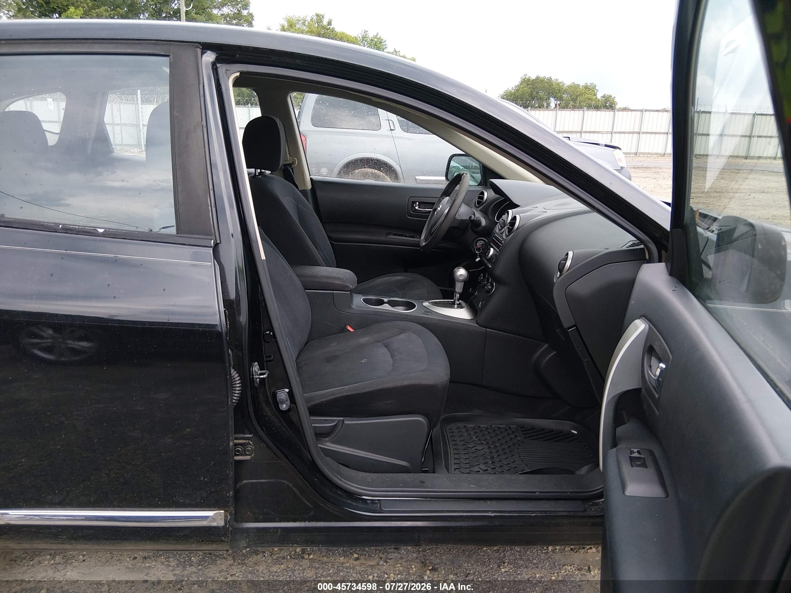 2015 Nissan Rogue Select S Черный vin: JN8AS5MV0FW770419