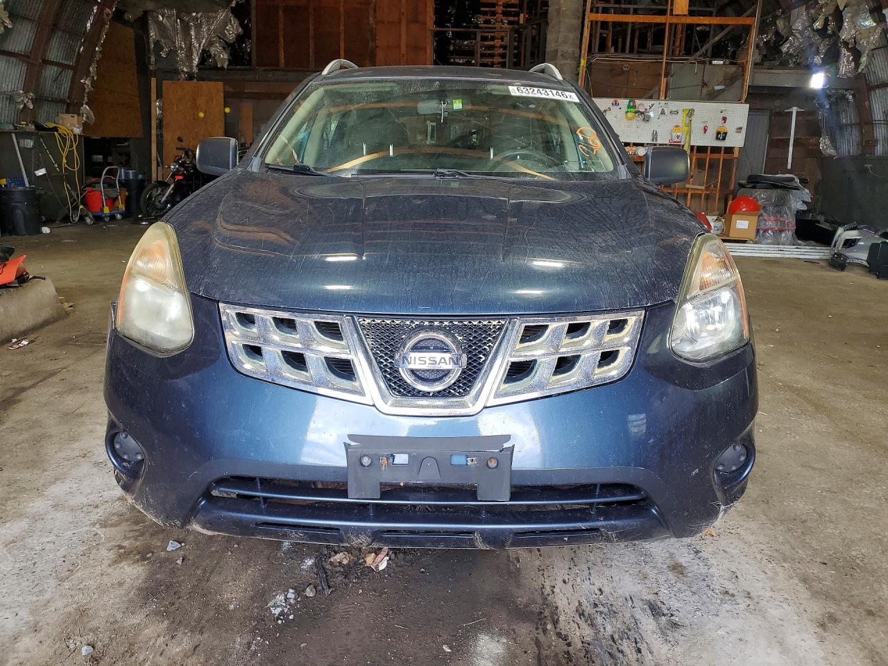2015 Nissan Rogue Select S Gray vin: JN8AS5MV0FW771327