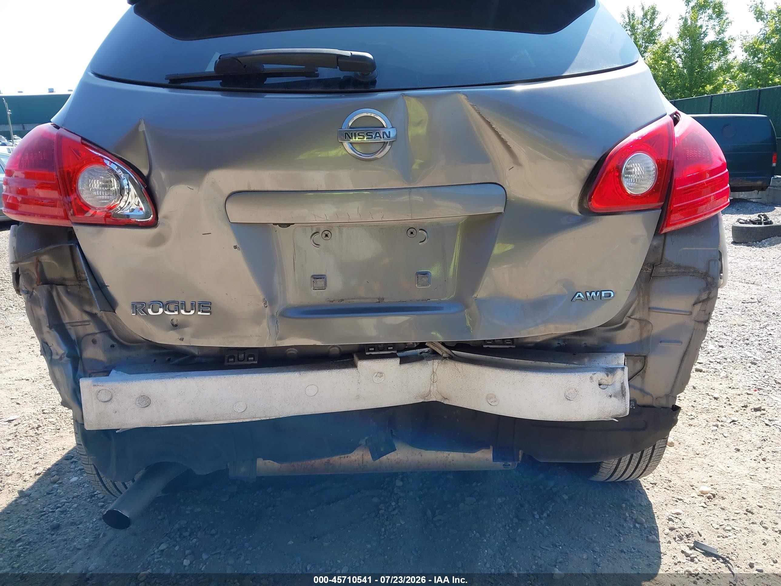 2010 Nissan Rogue S Beige vin: JN8AS5MV1AW103819