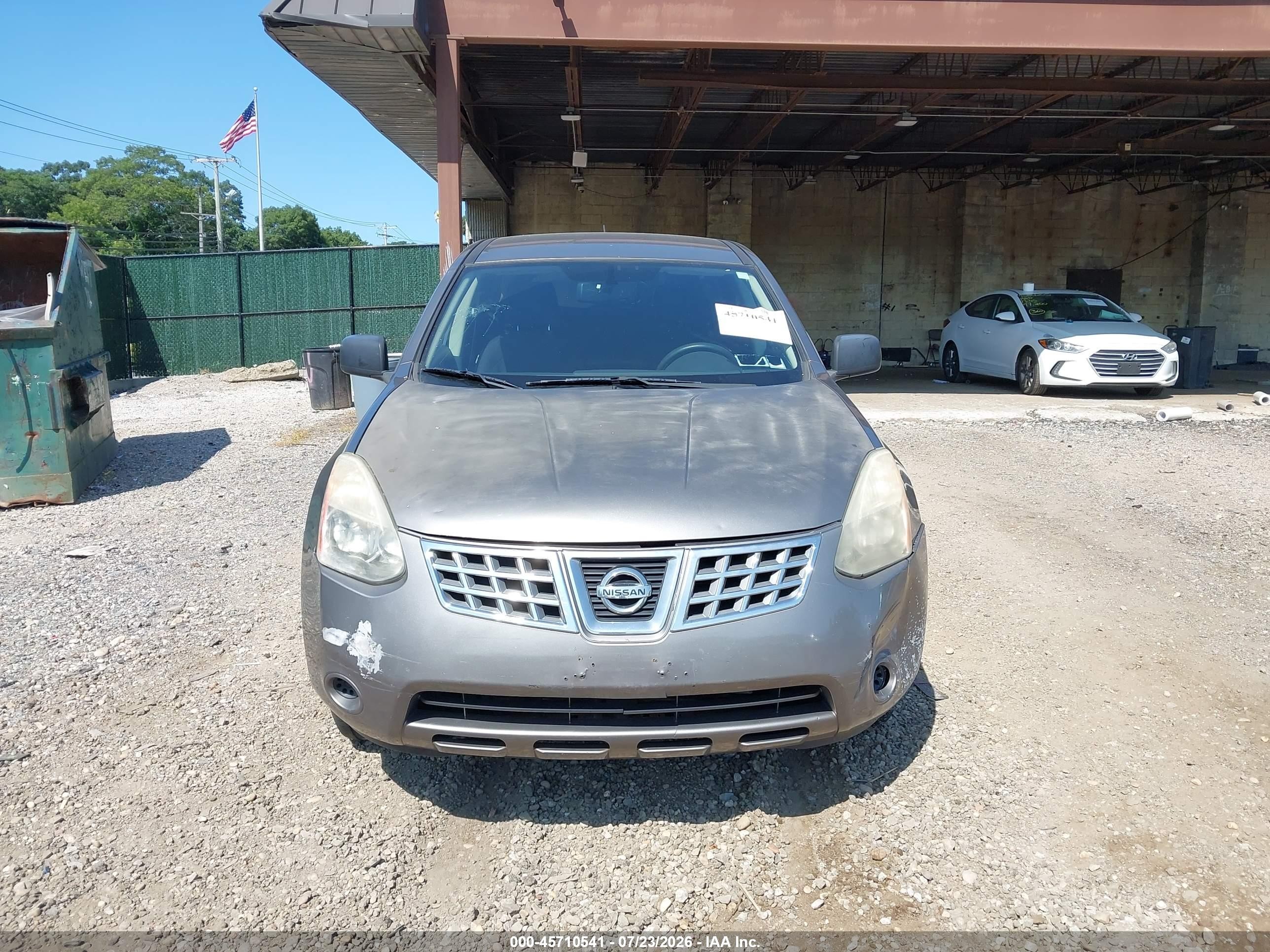 2010 Nissan Rogue S Beige vin: JN8AS5MV1AW103819
