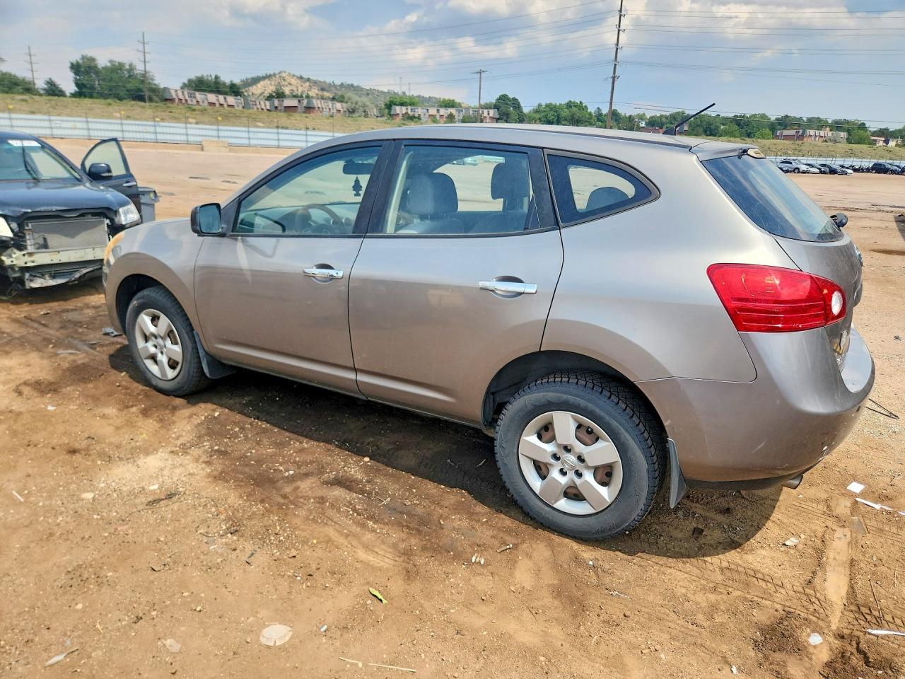 2010 Nissan Rogue S Gray vin: JN8AS5MV1AW105599