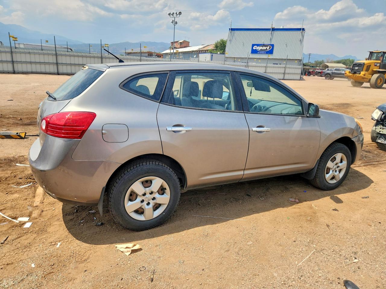 2010 Nissan Rogue S Gray vin: JN8AS5MV1AW105599