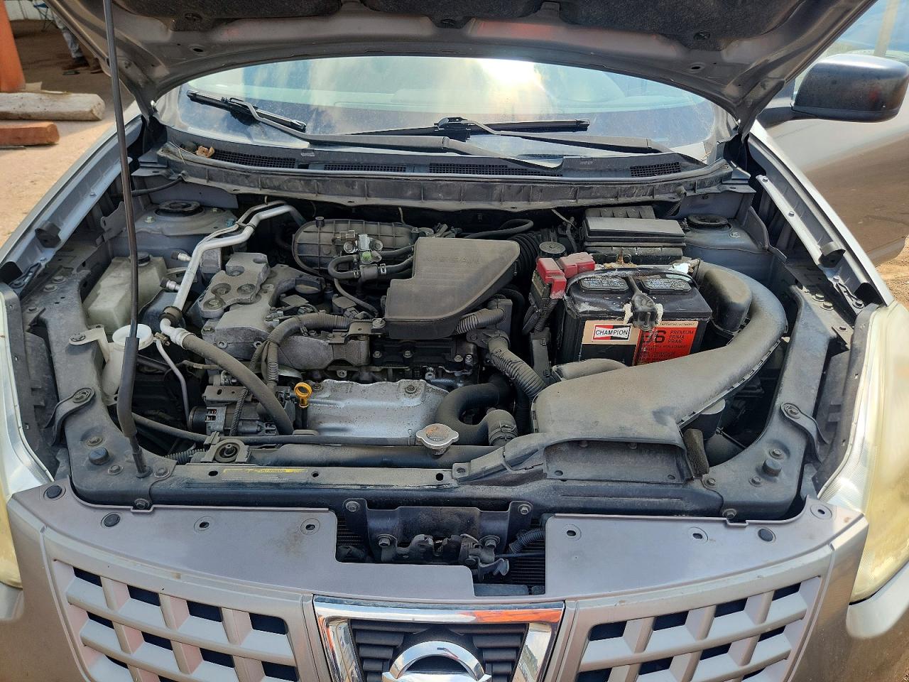 2010 Nissan Rogue S Gray vin: JN8AS5MV1AW105599