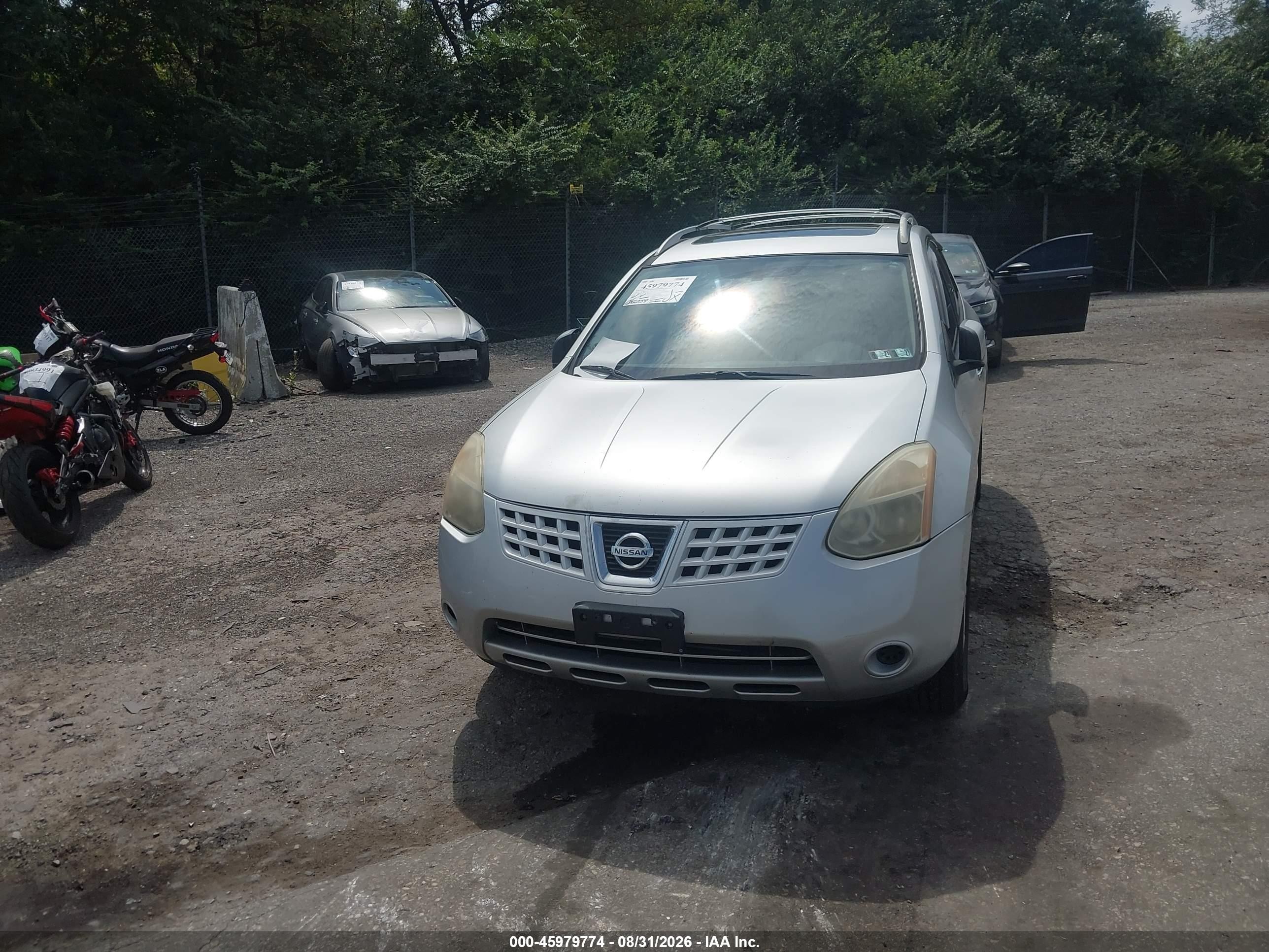 2010 Nissan Rogue Sl Silver vin: JN8AS5MV1AW107191