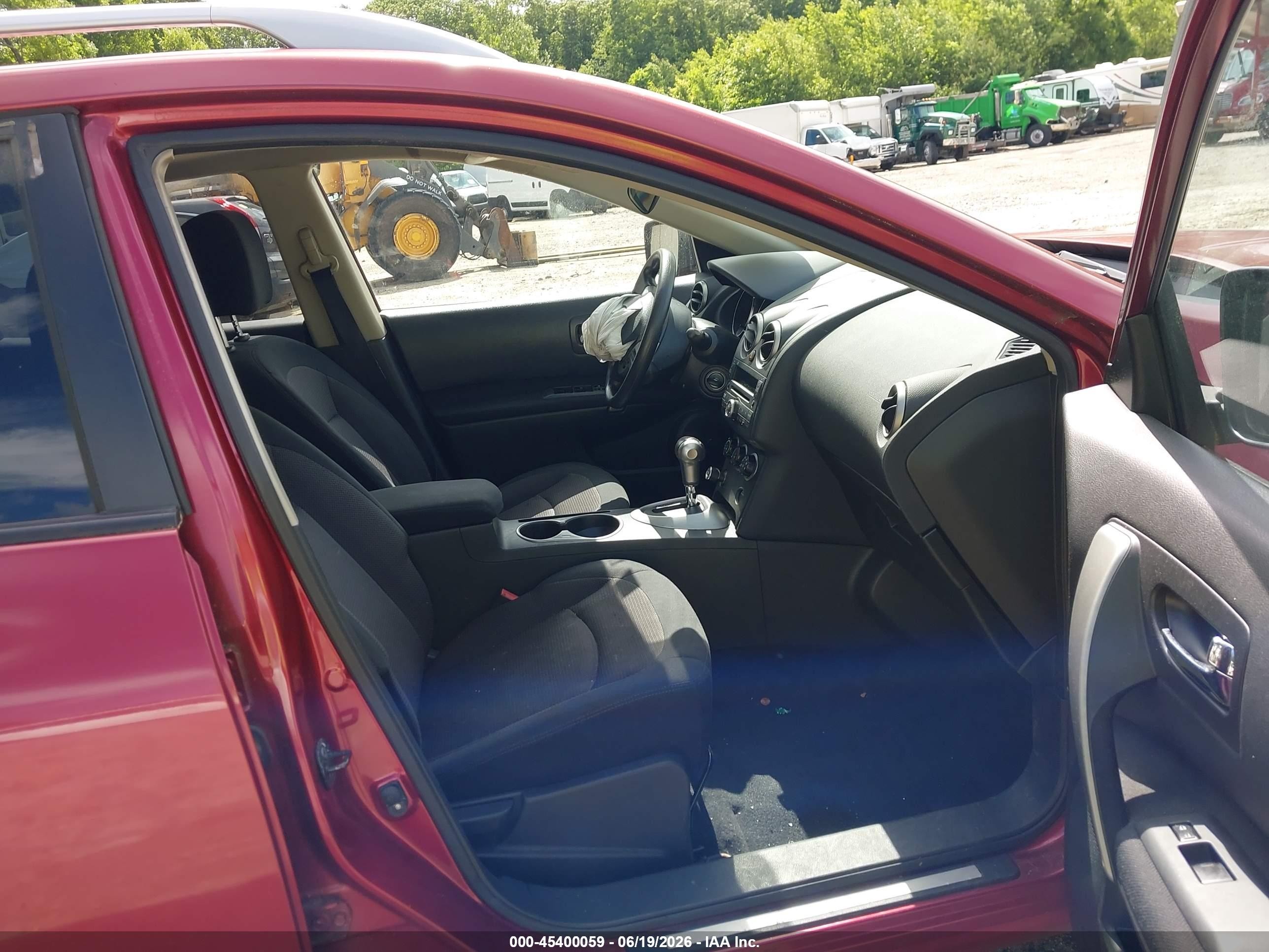 2010 Nissan Rogue Sl Burgundy vin: JN8AS5MV1AW113881