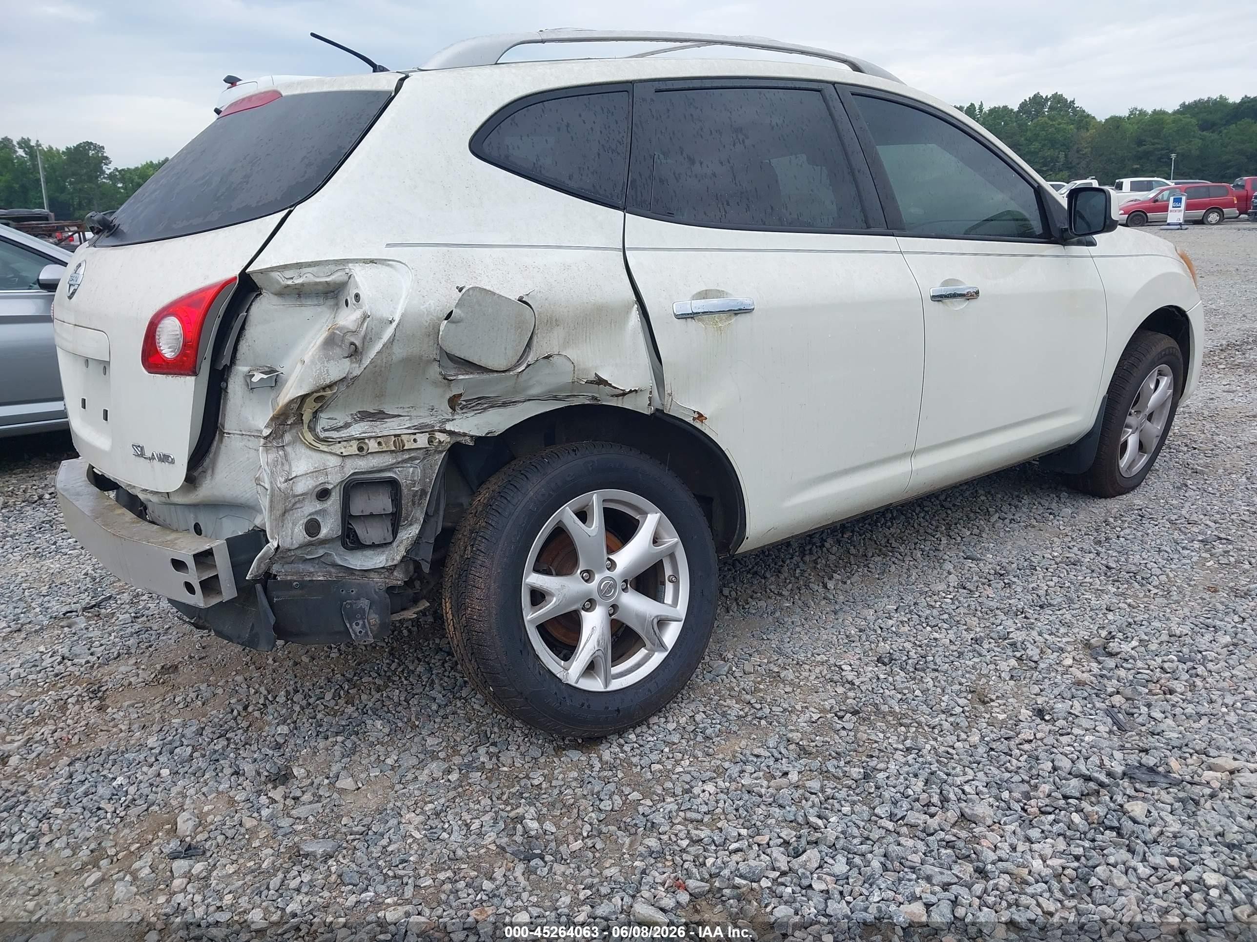 2010 Nissan Rogue Sl Белый vin: JN8AS5MV1AW126257