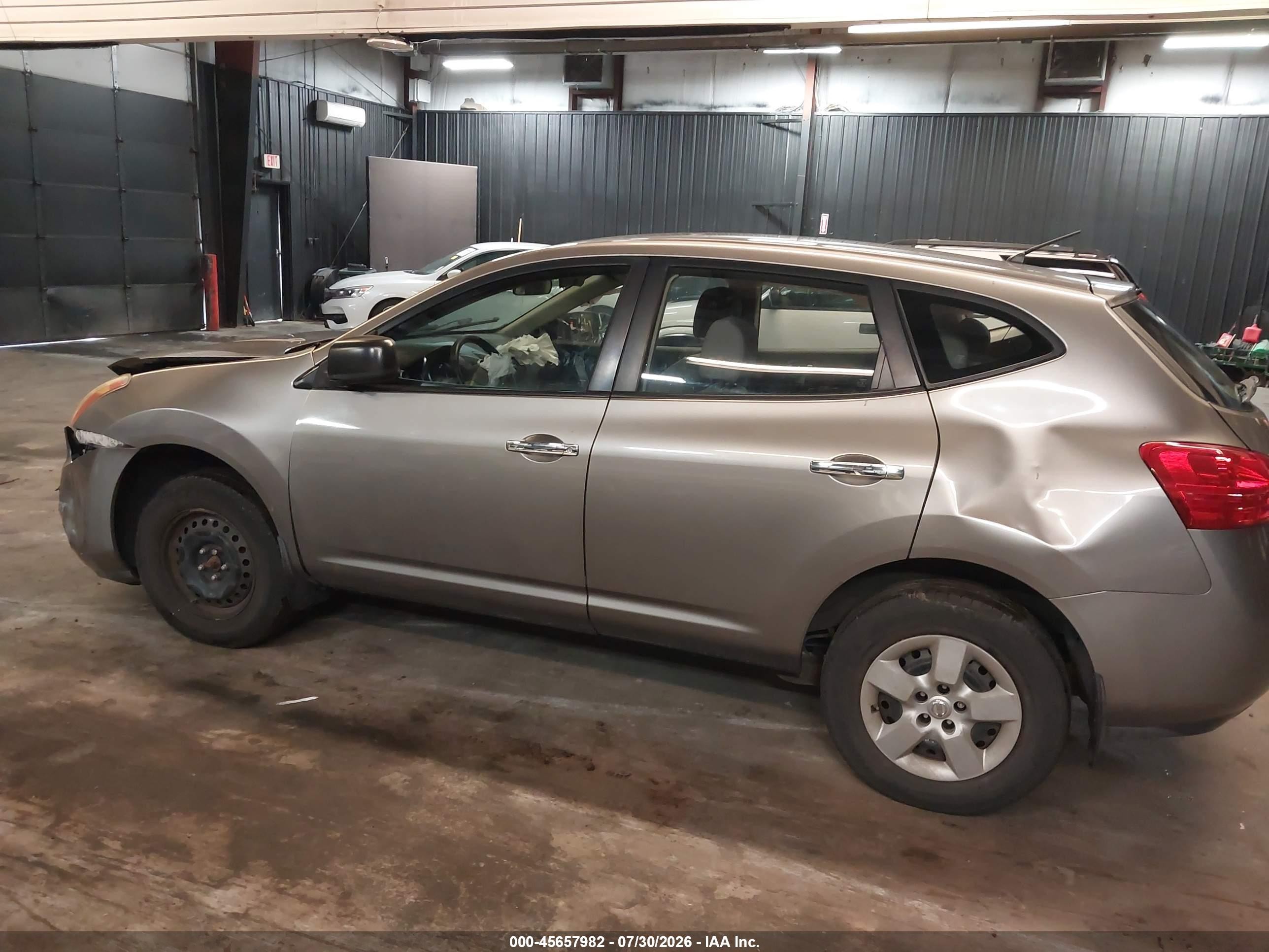 2010 Nissan Rogue S Бежевый vin: JN8AS5MV1AW130065