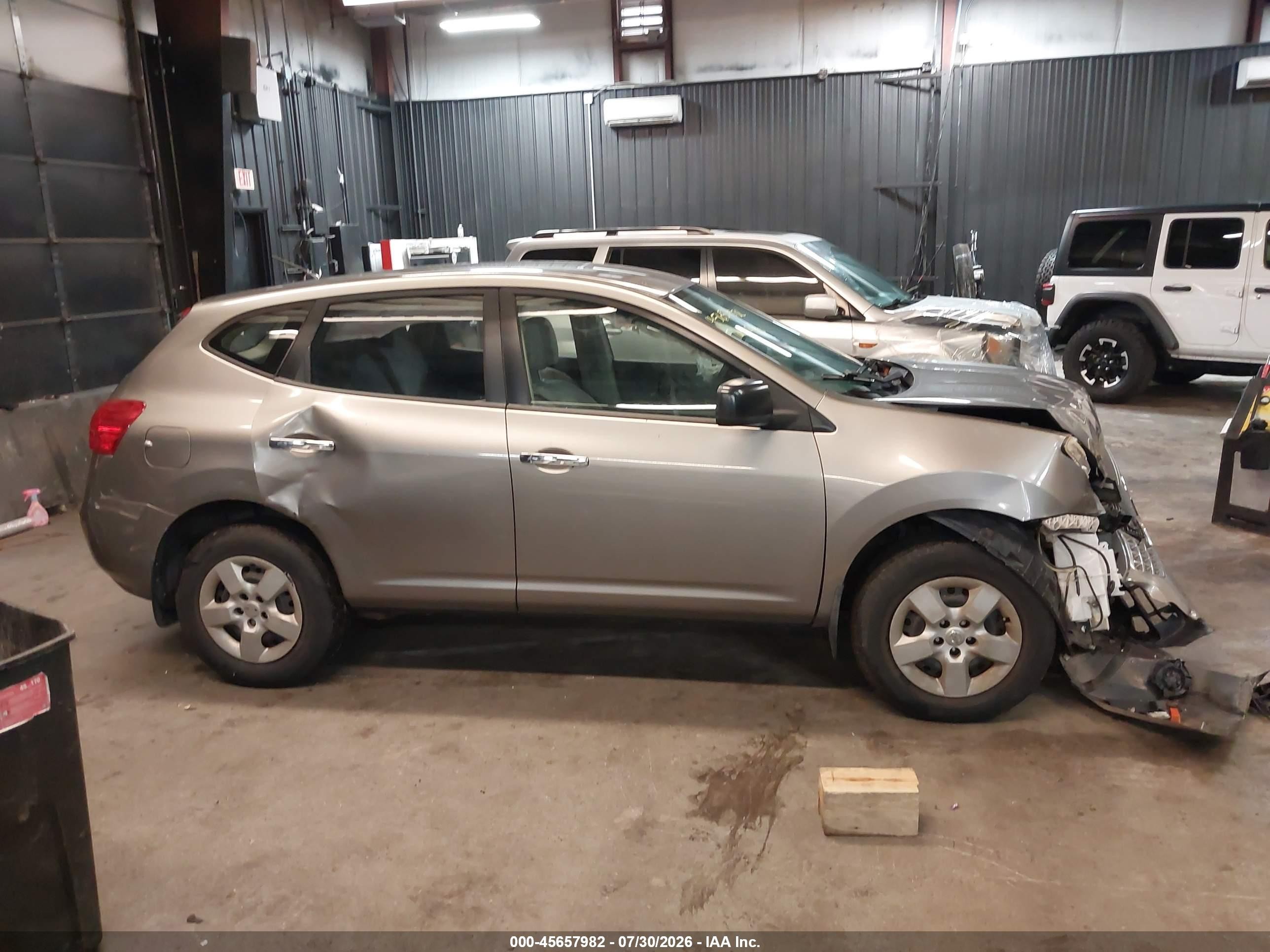 2010 Nissan Rogue S Бежевый vin: JN8AS5MV1AW130065