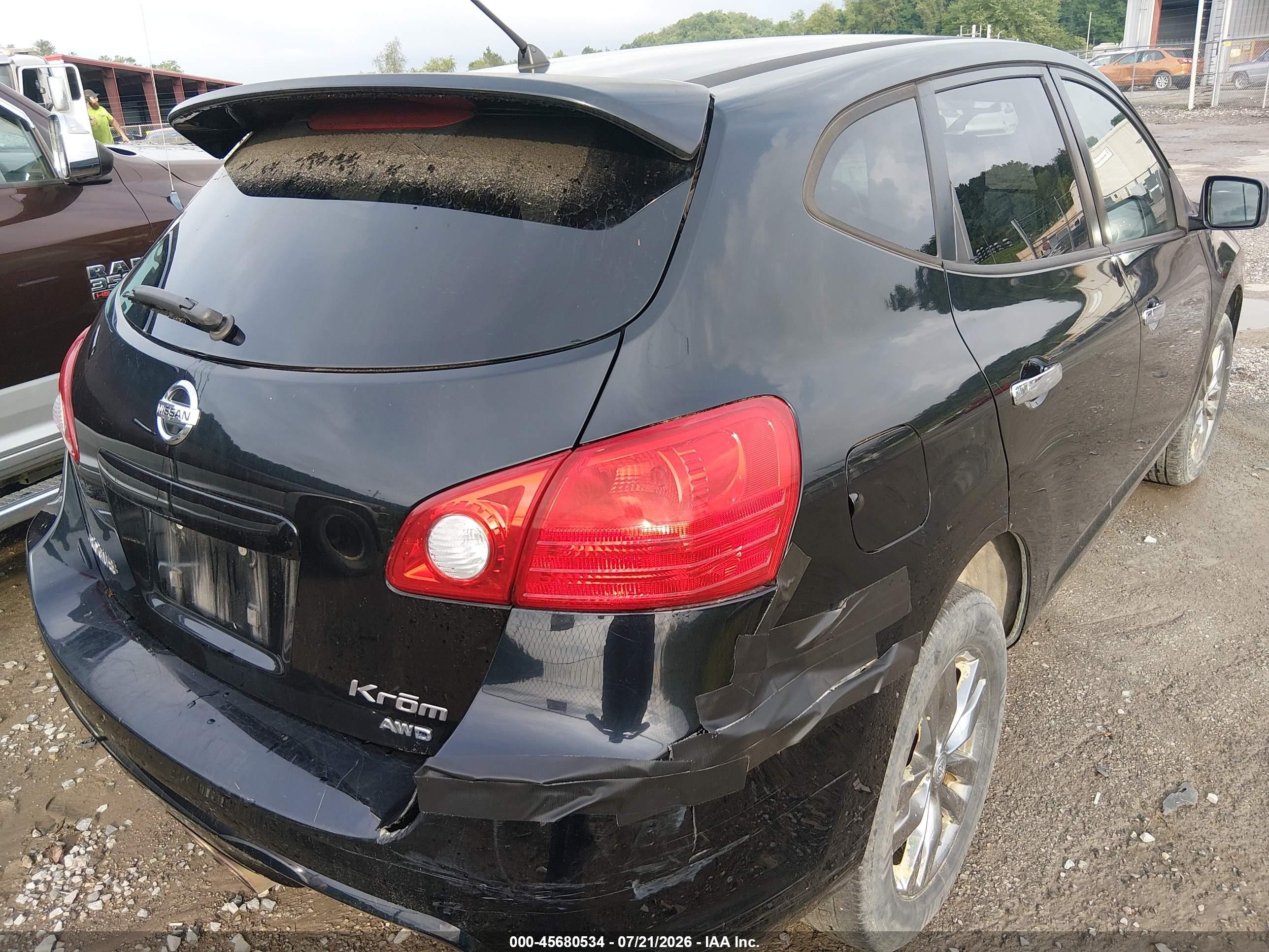 2010 Nissan Rogue S Krom Edition Black vin: JN8AS5MV1AW132592
