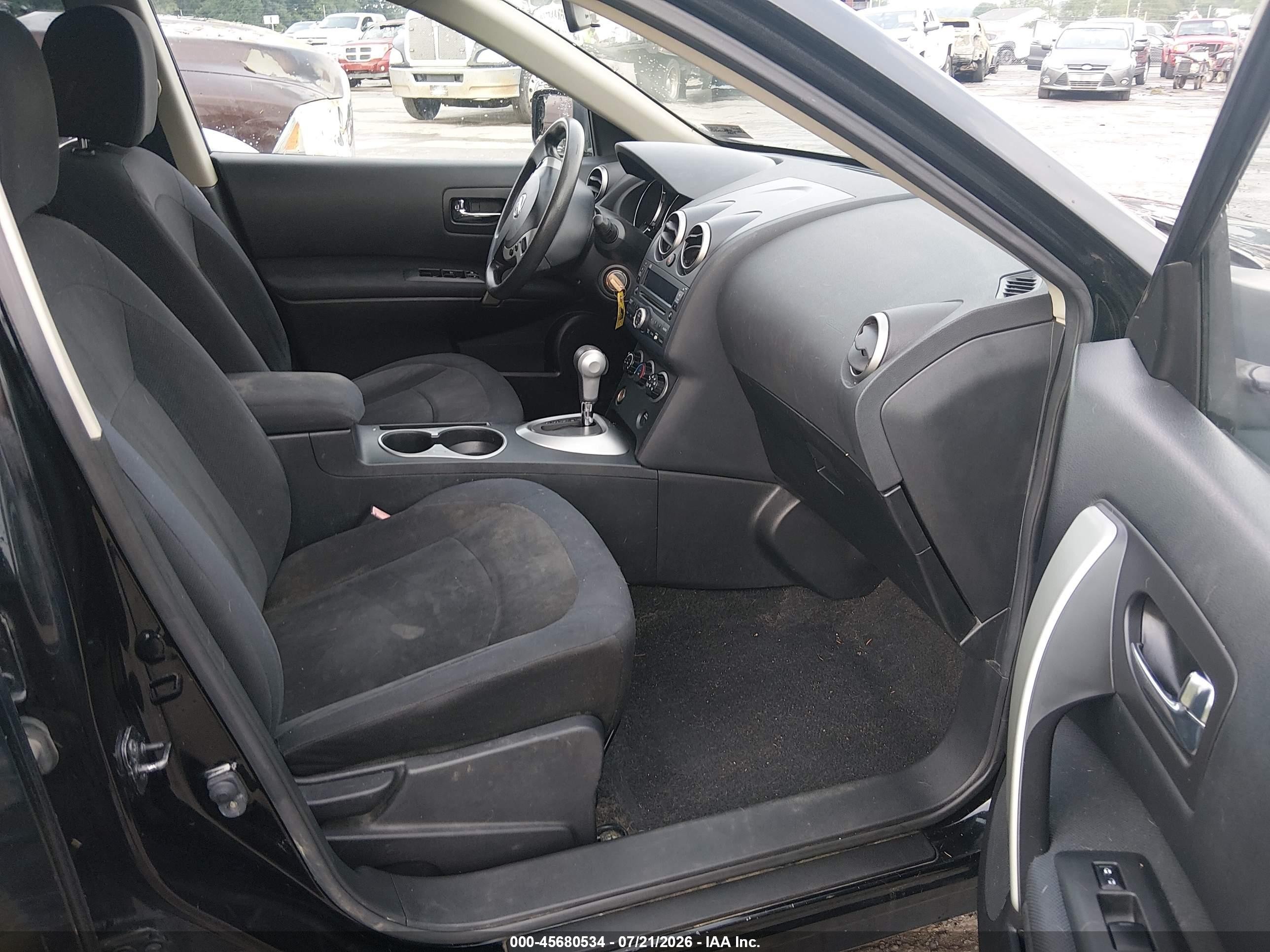 2010 Nissan Rogue S Krom Edition Black vin: JN8AS5MV1AW132592