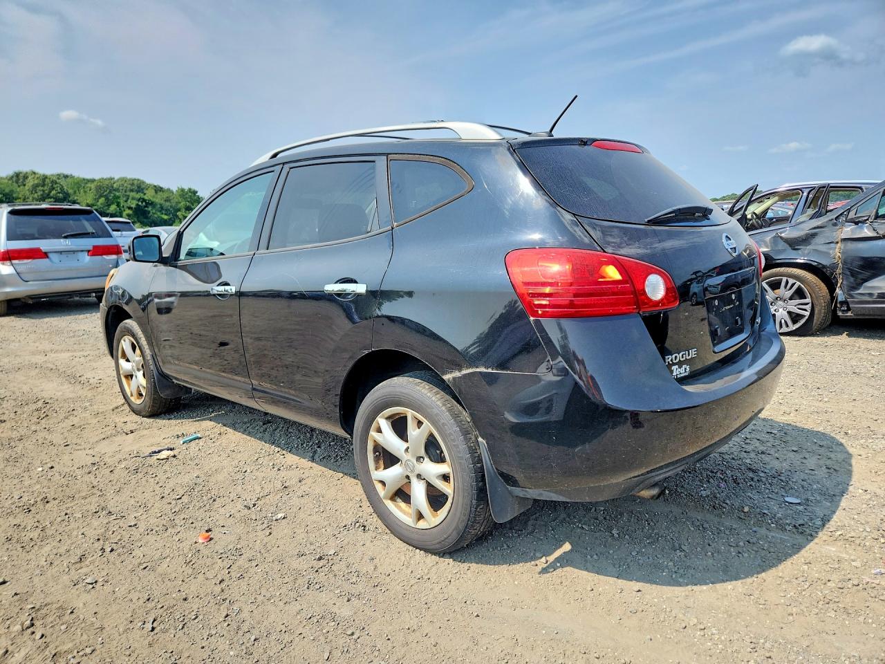 2010 Nissan Rogue S Черный vin: JN8AS5MV1AW132785