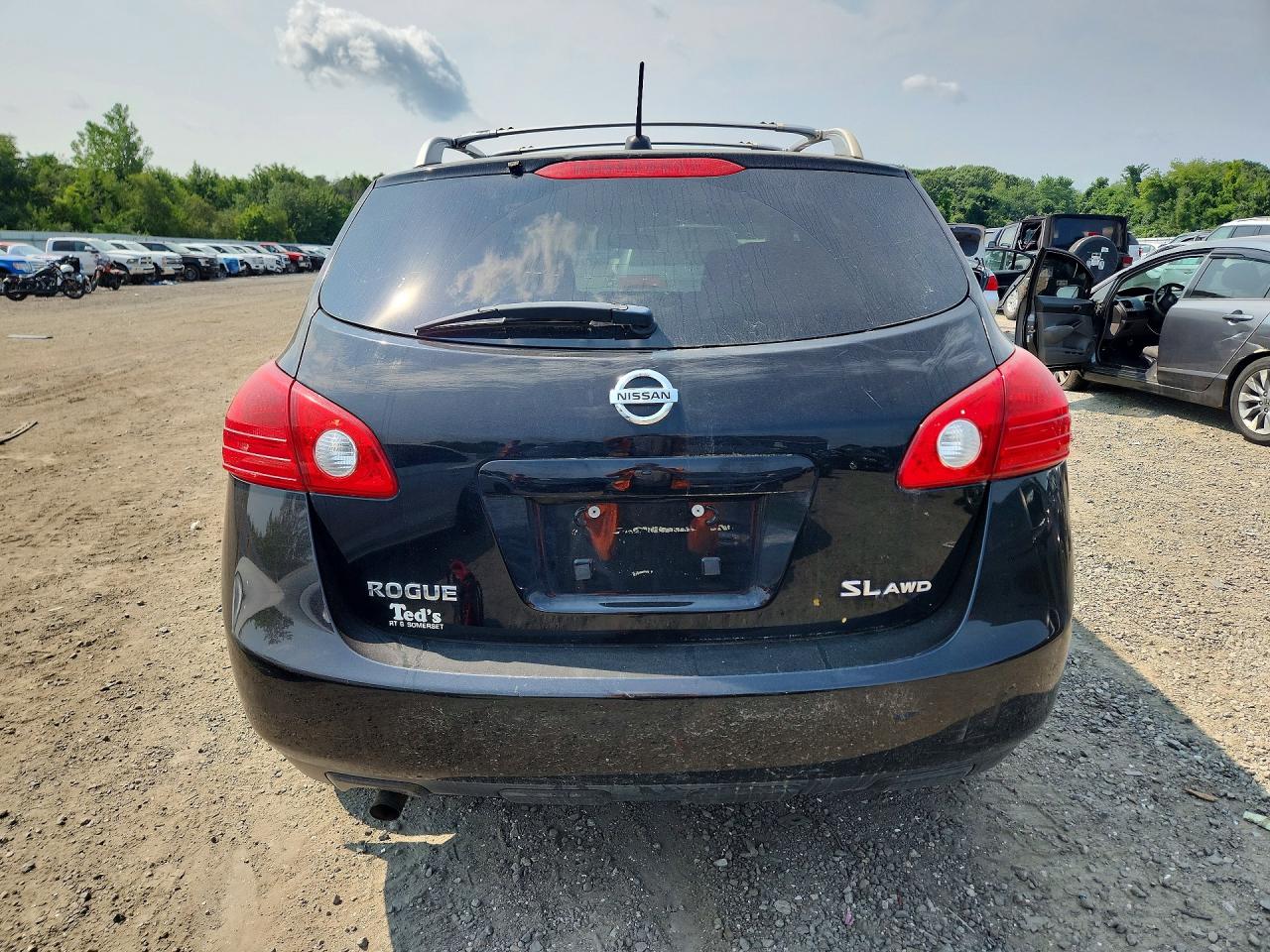 2010 Nissan Rogue S Черный vin: JN8AS5MV1AW132785