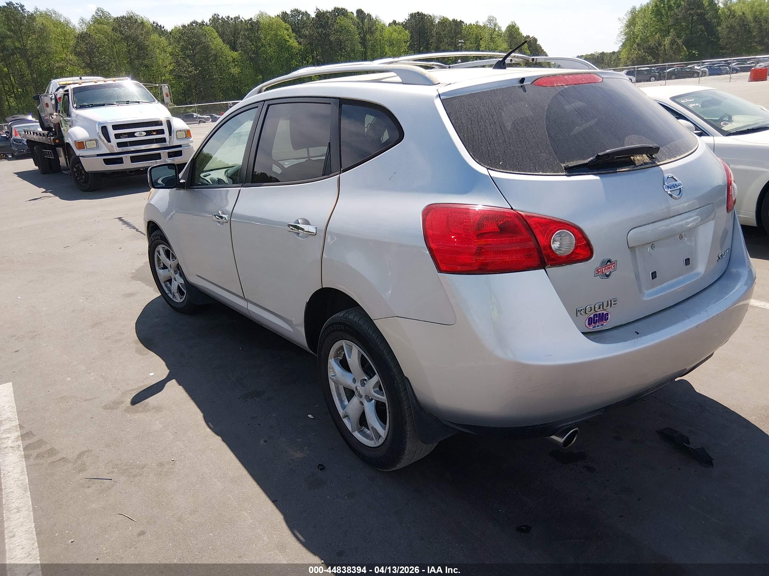 2010 Nissan Rogue Sl Gray vin: JN8AS5MV1AW137498