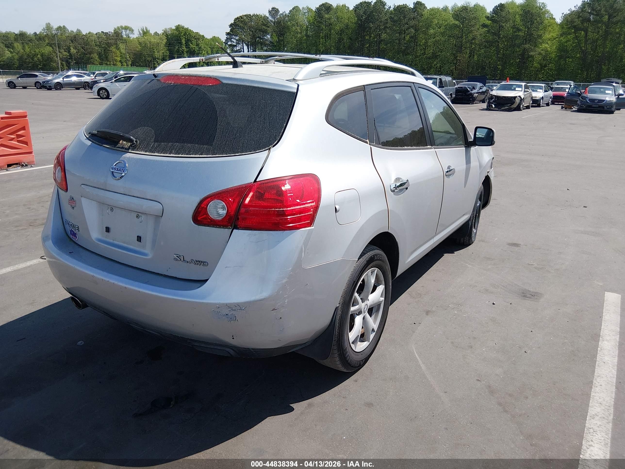 2010 Nissan Rogue Sl Gray vin: JN8AS5MV1AW137498
