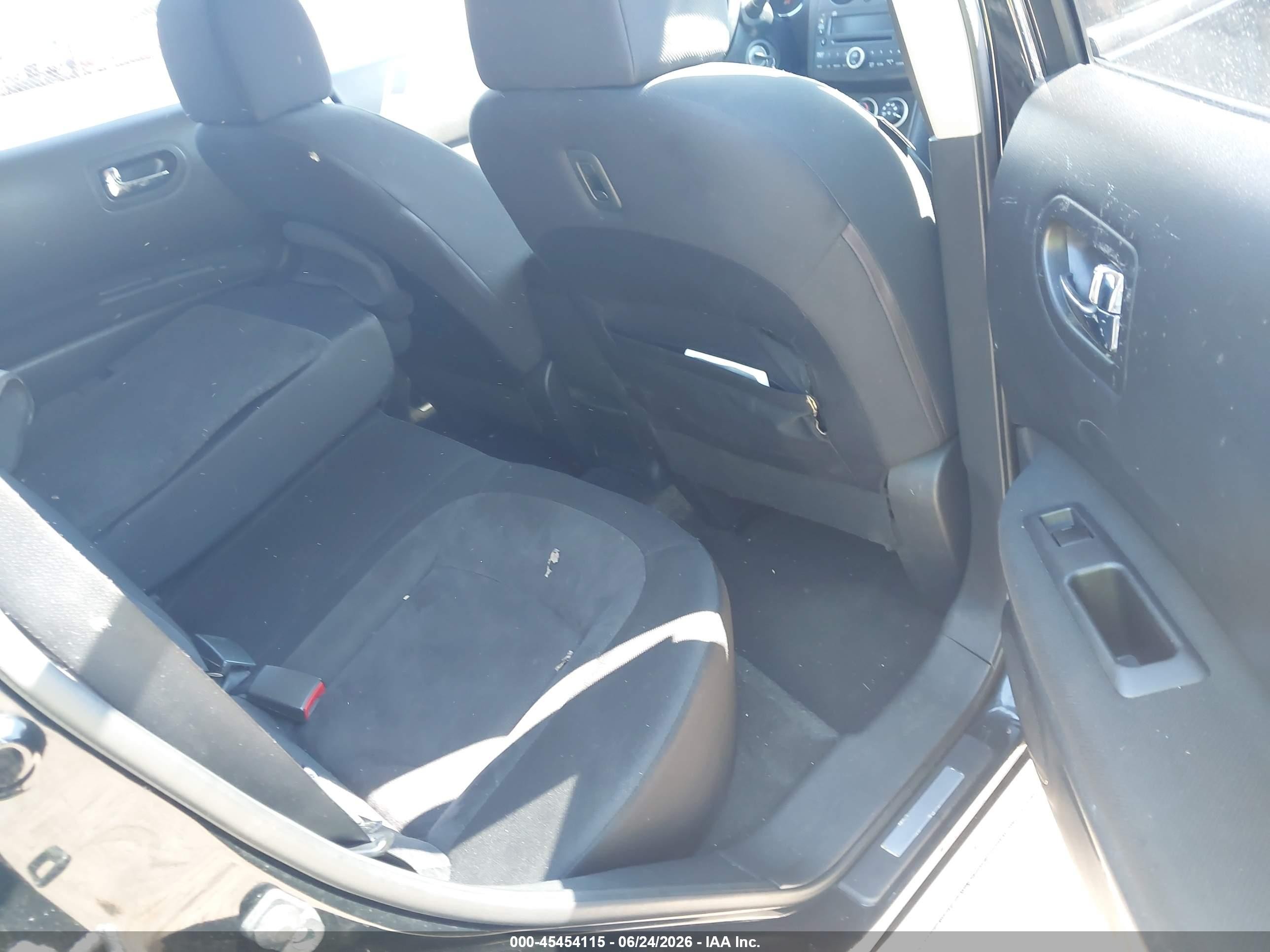 2010 Nissan Rogue S Black vin: JN8AS5MV1AW142135