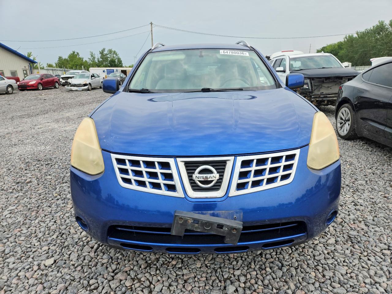 2010 Nissan Rogue S Blue vin: JN8AS5MV1AW143558