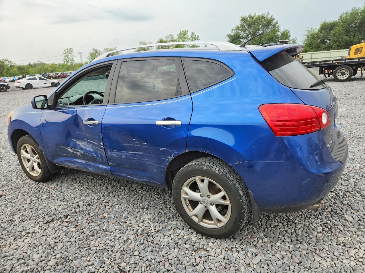 2010 Nissan Rogue S Blue vin: JN8AS5MV1AW143558