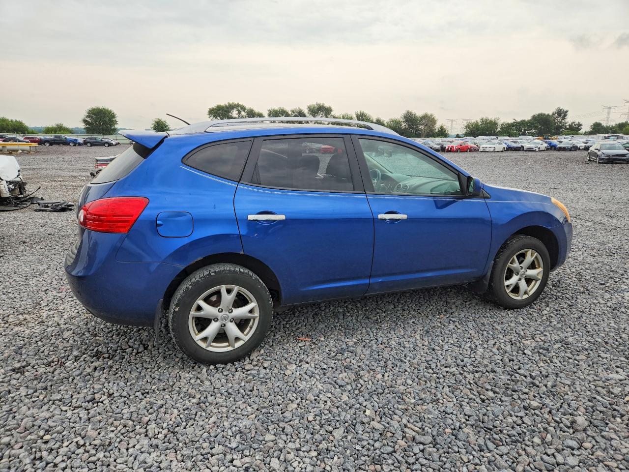 2010 Nissan Rogue S Blue vin: JN8AS5MV1AW143558