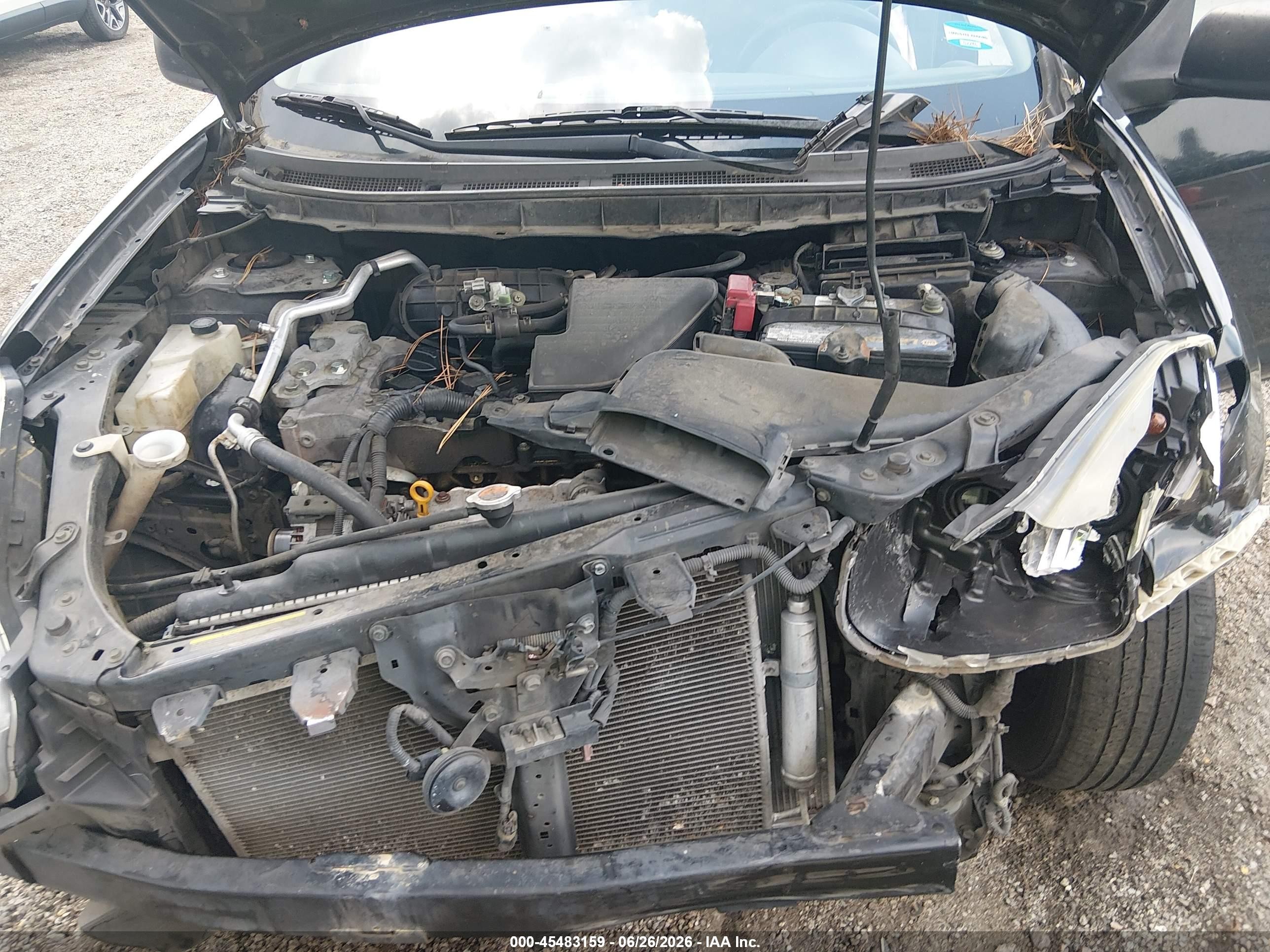 2010 Nissan Rogue S Черный vin: JN8AS5MV1AW144533