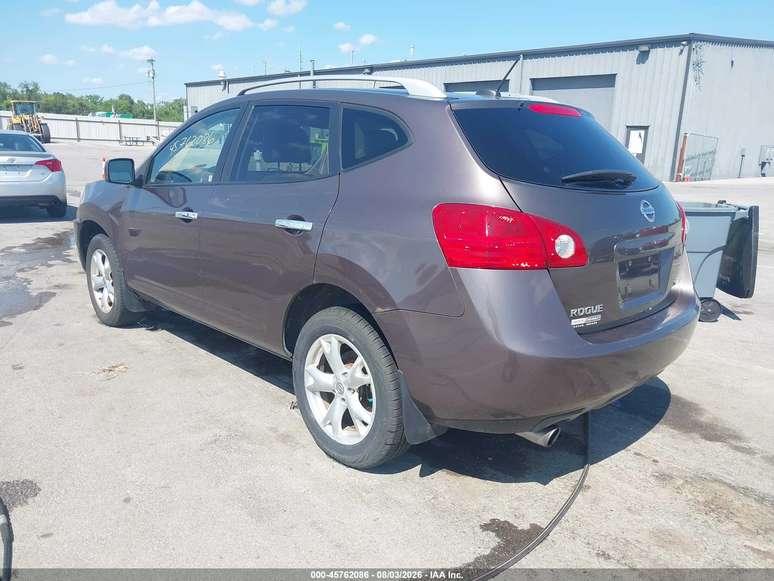 2010 Nissan Rogue Sl Champagne vin: JN8AS5MV1AW148677
