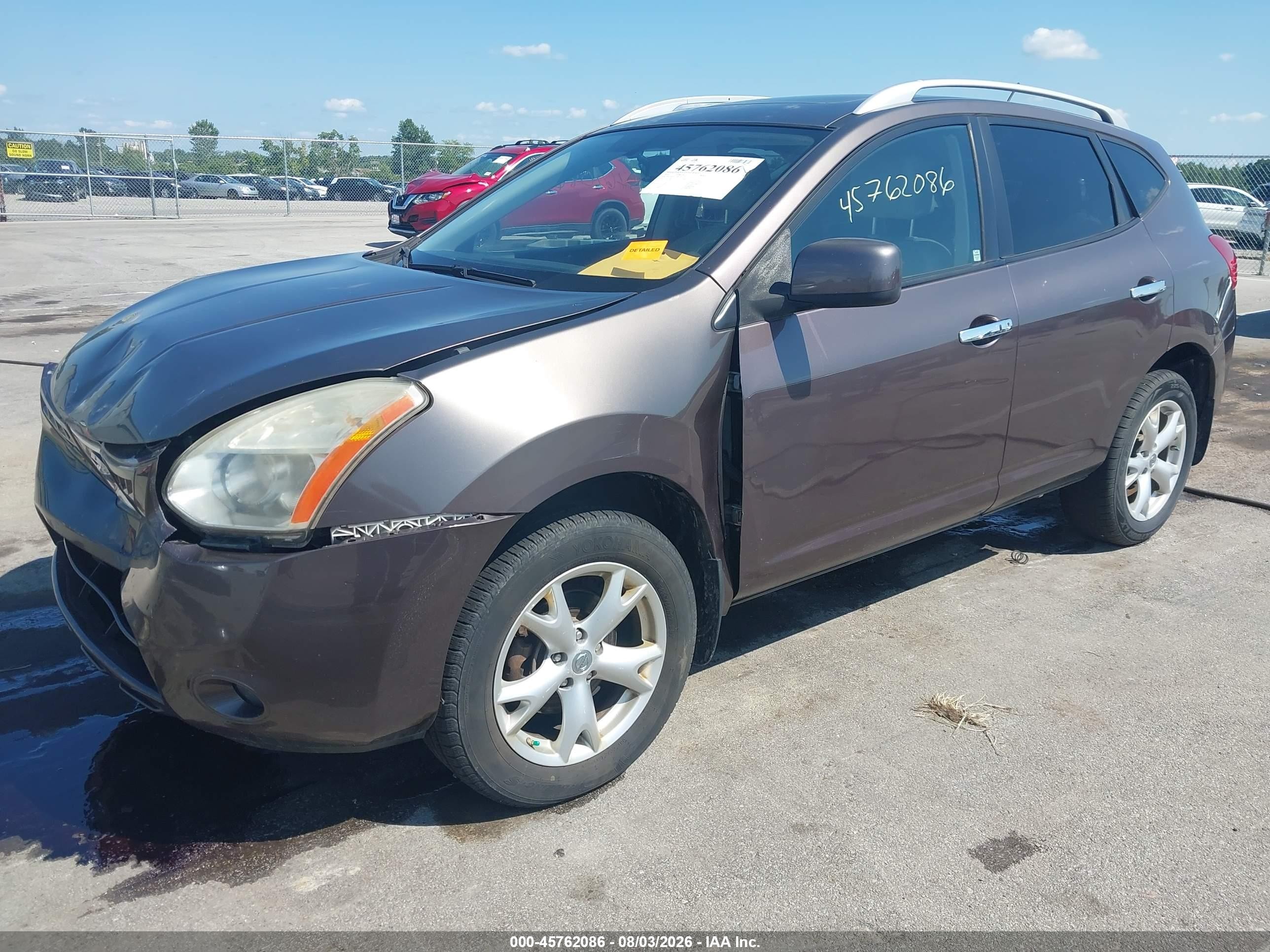 2010 Nissan Rogue Sl Champagne vin: JN8AS5MV1AW148677