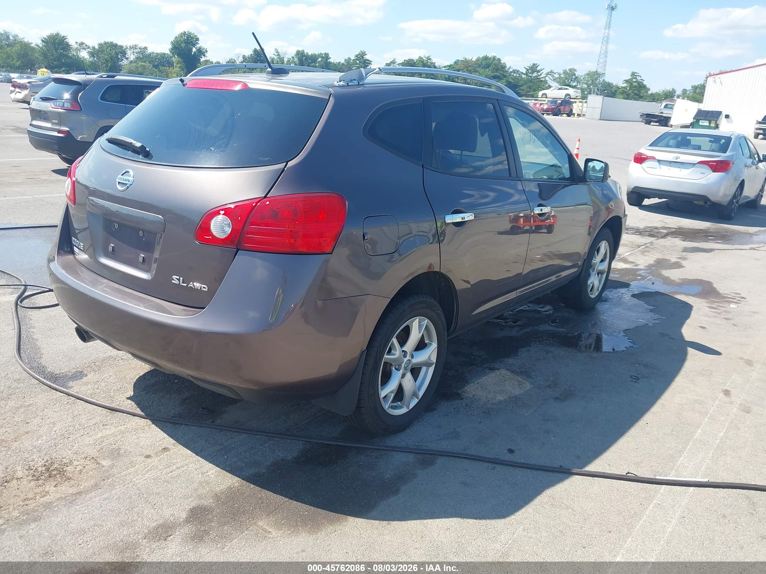 2010 Nissan Rogue Sl Champagne vin: JN8AS5MV1AW148677