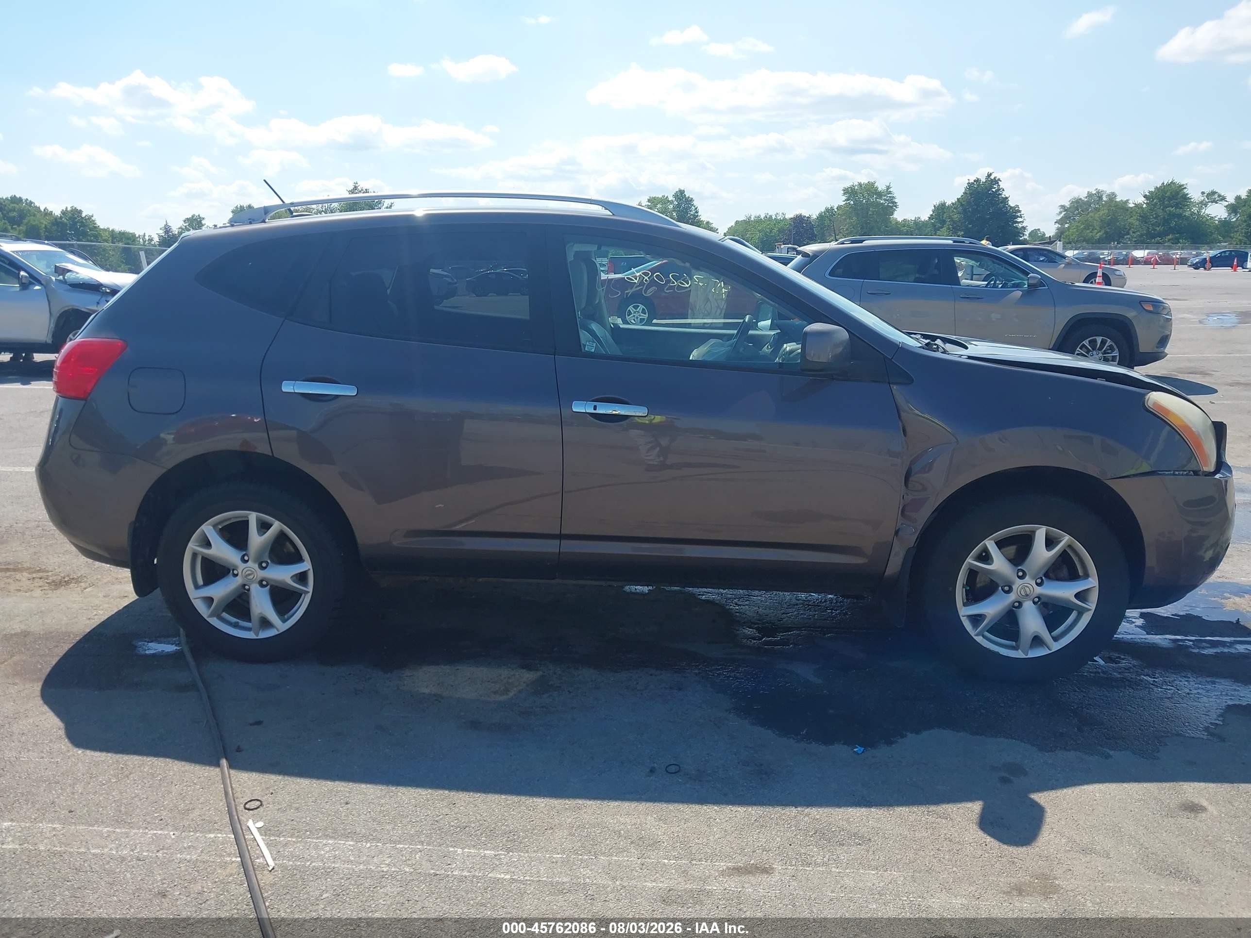 2010 Nissan Rogue Sl Champagne vin: JN8AS5MV1AW148677