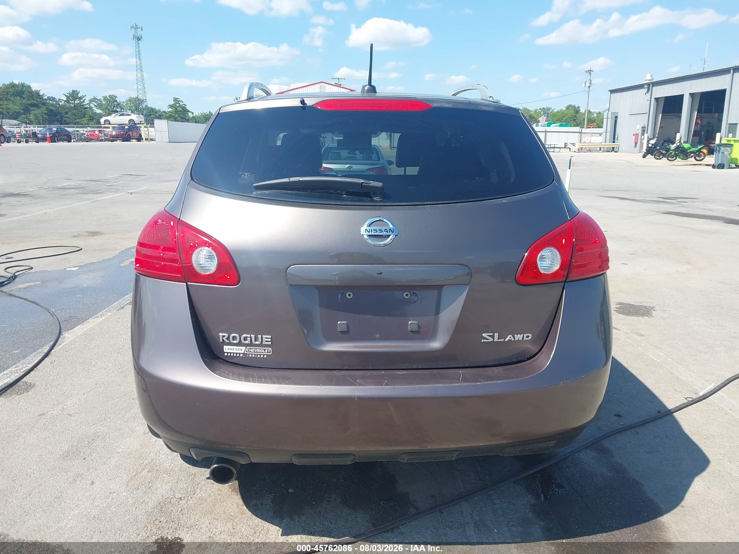 2010 Nissan Rogue Sl Champagne vin: JN8AS5MV1AW148677