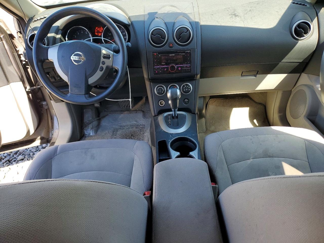 2010 Nissan Rogue S Gray vin: JN8AS5MV1AW604063