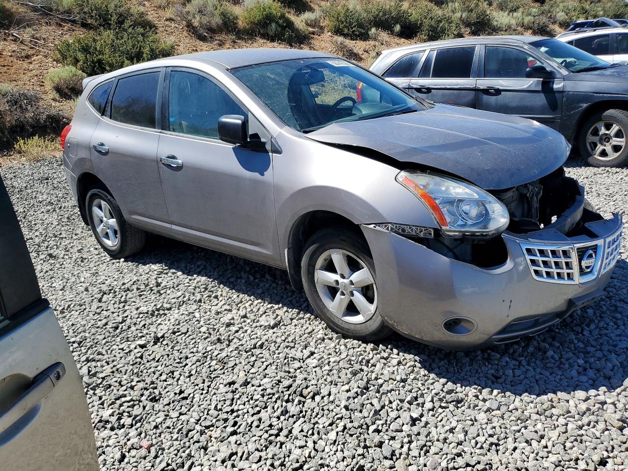 2010 Nissan Rogue S Gray vin: JN8AS5MV1AW604063