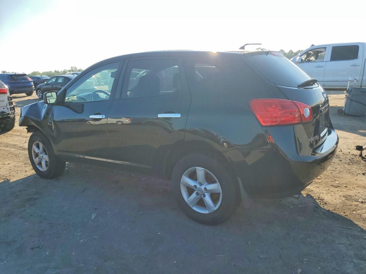 2010 Nissan Rogue S Black vin: JN8AS5MV1AW608632
