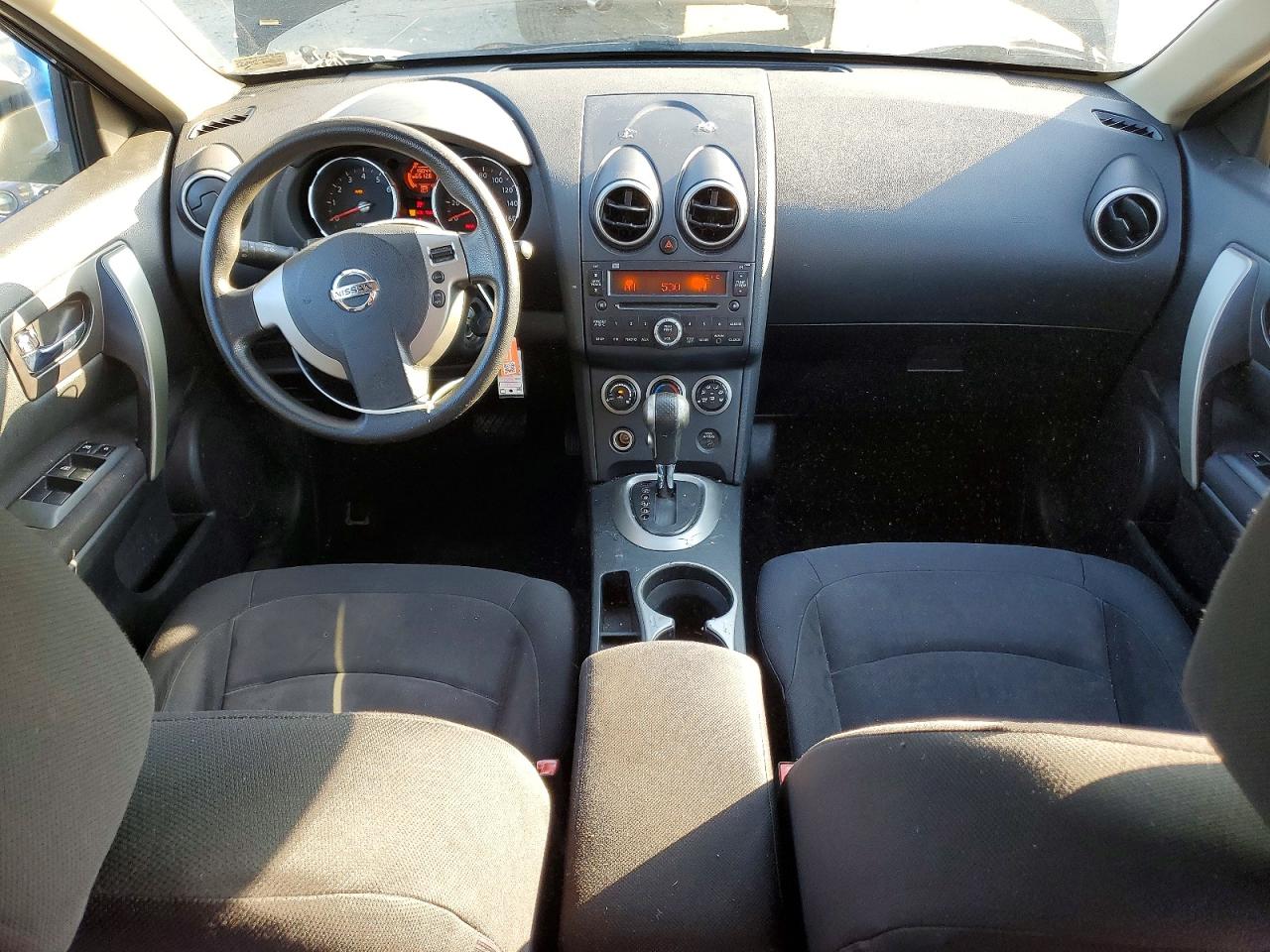 2010 Nissan Rogue S Black vin: JN8AS5MV1AW608632