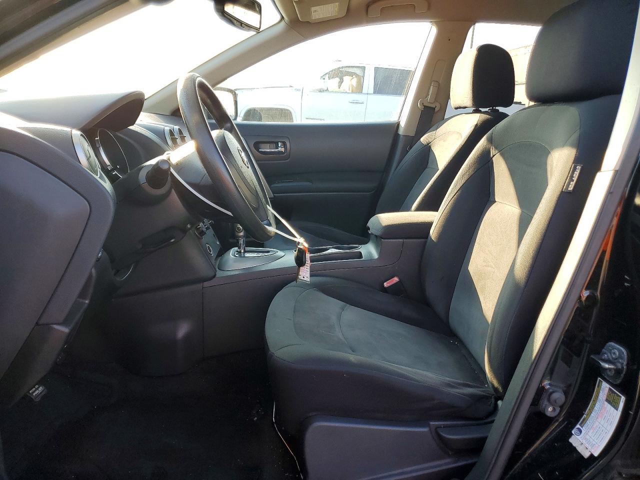 2010 Nissan Rogue S Black vin: JN8AS5MV1AW608632