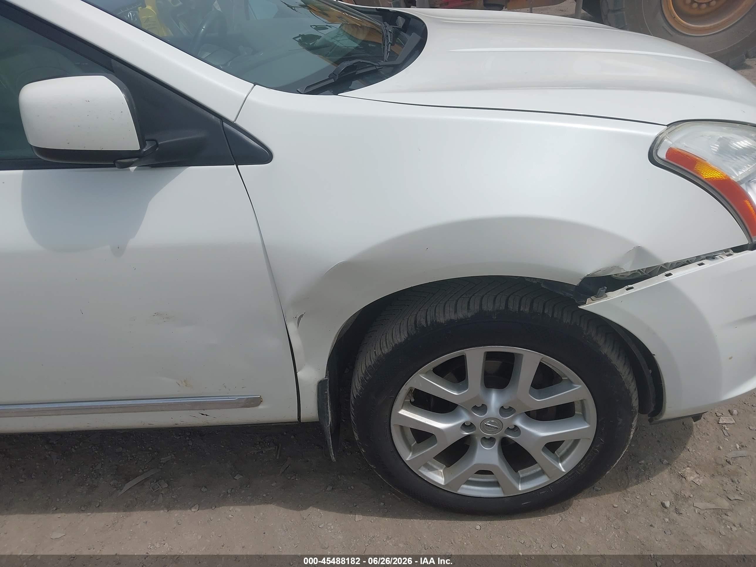 2011 Nissan Rogue Sv White vin: JN8AS5MV1BW253320
