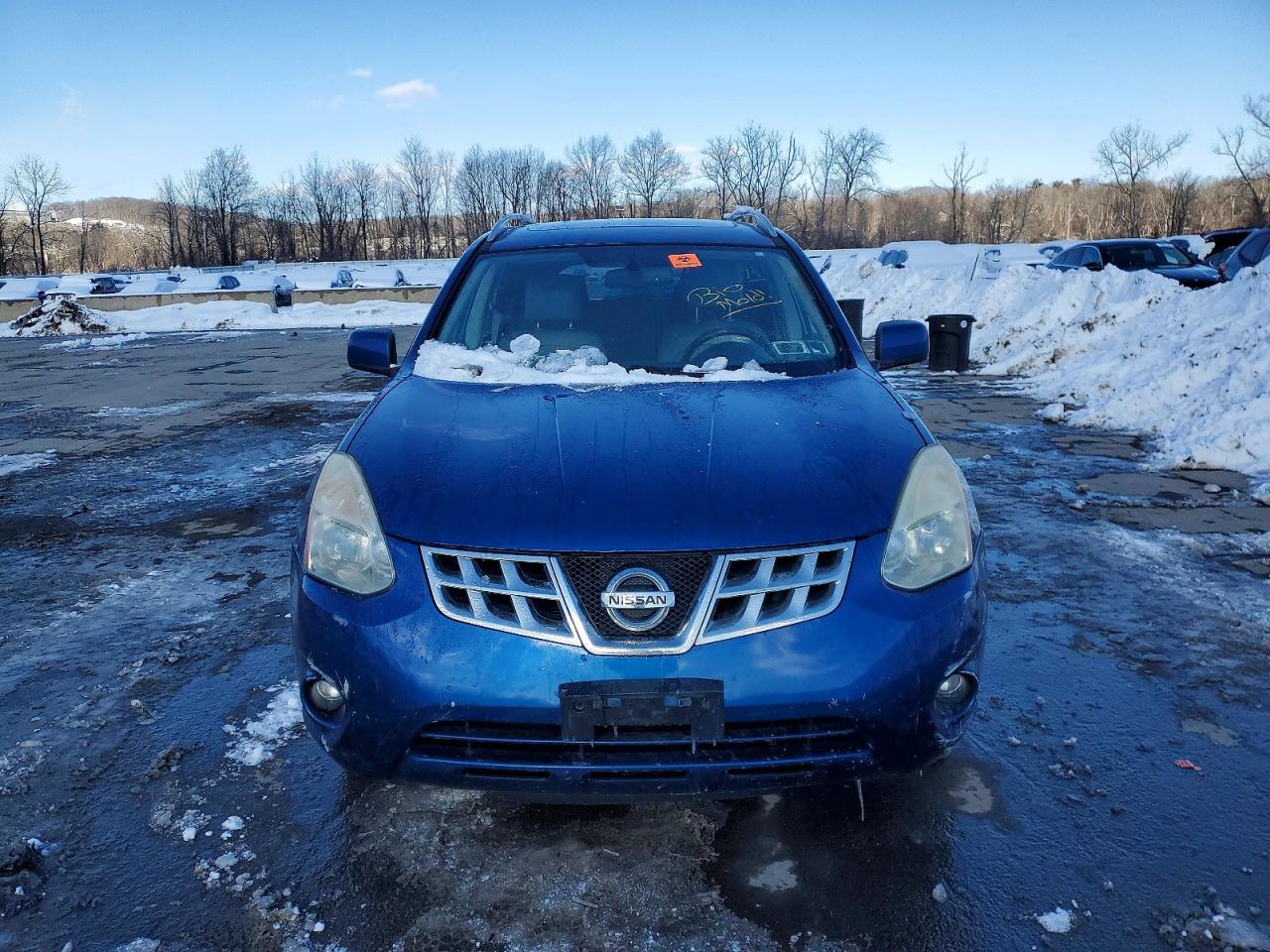 2011 Nissan Rogue S Blue vin: JN8AS5MV1BW274460