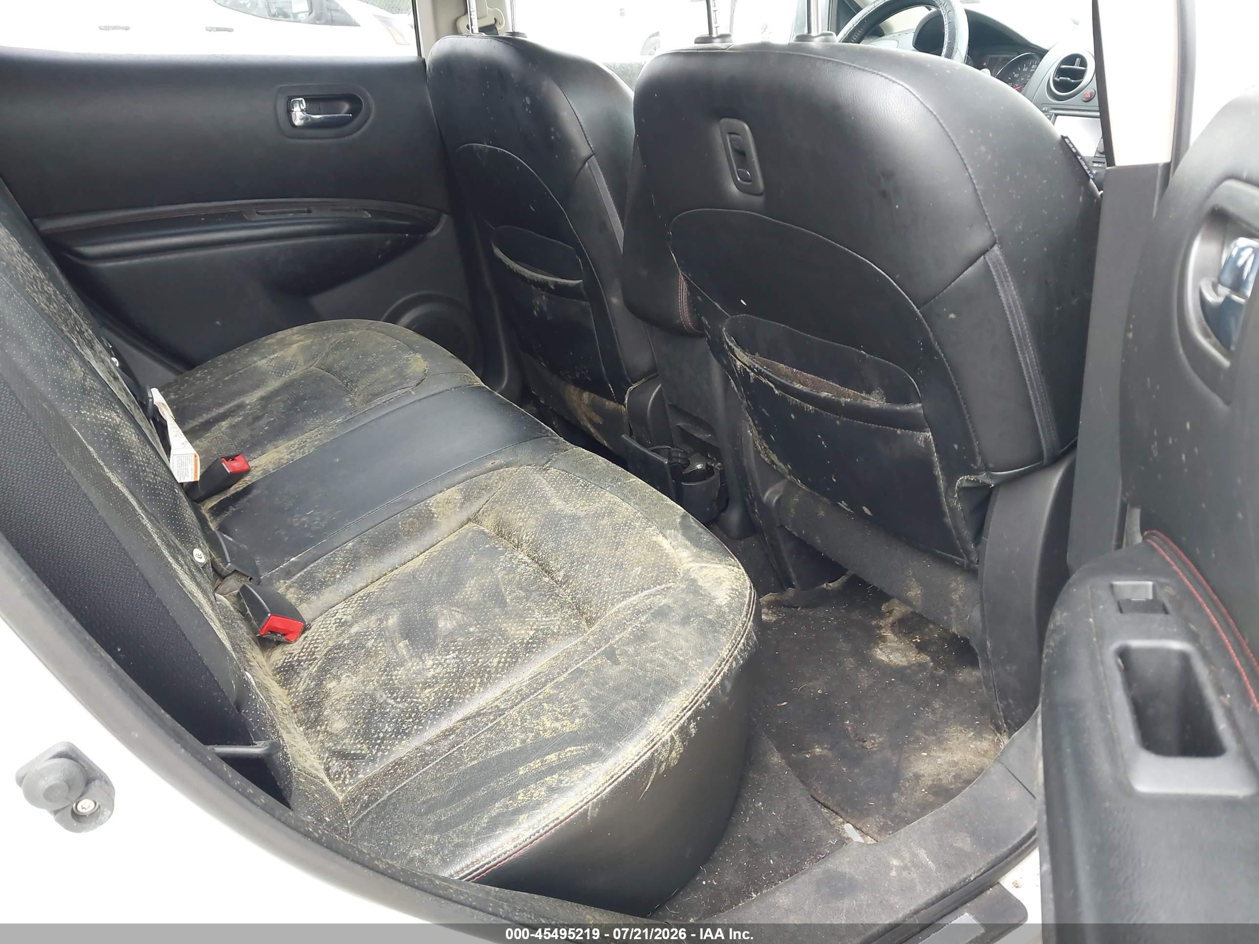 2011 Nissan Rogue Sv White vin: JN8AS5MV1BW288293