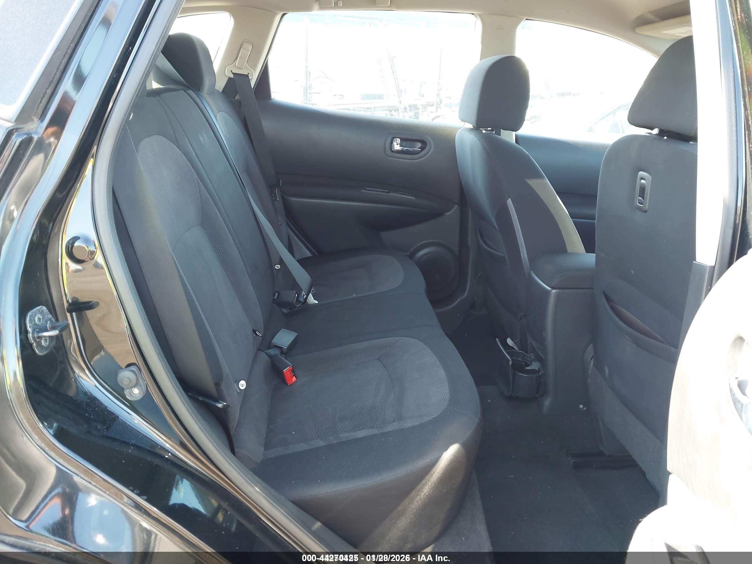 2011 Nissan Rogue S Black vin: JN8AS5MV1BW291680