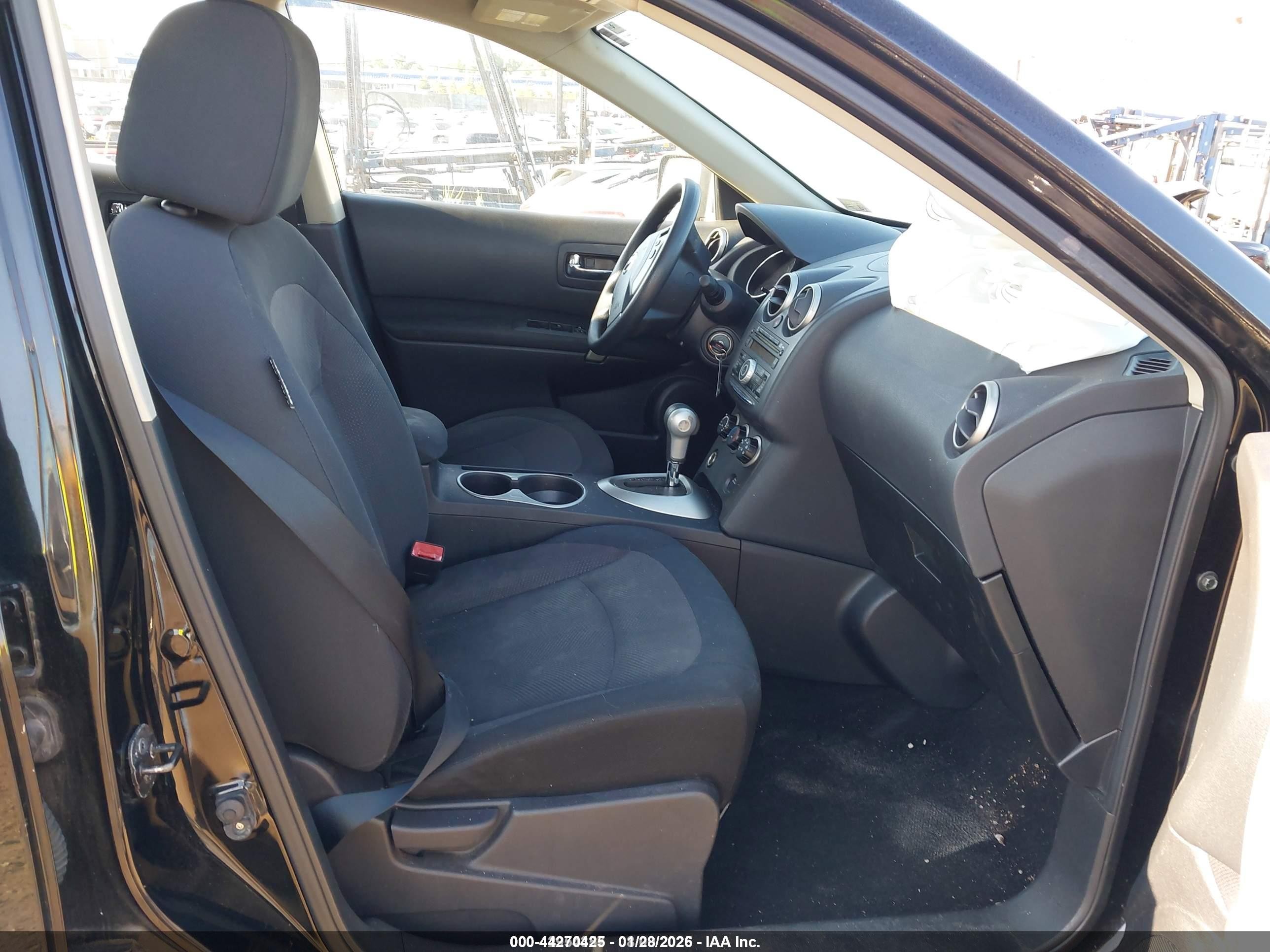 2011 Nissan Rogue S Black vin: JN8AS5MV1BW291680