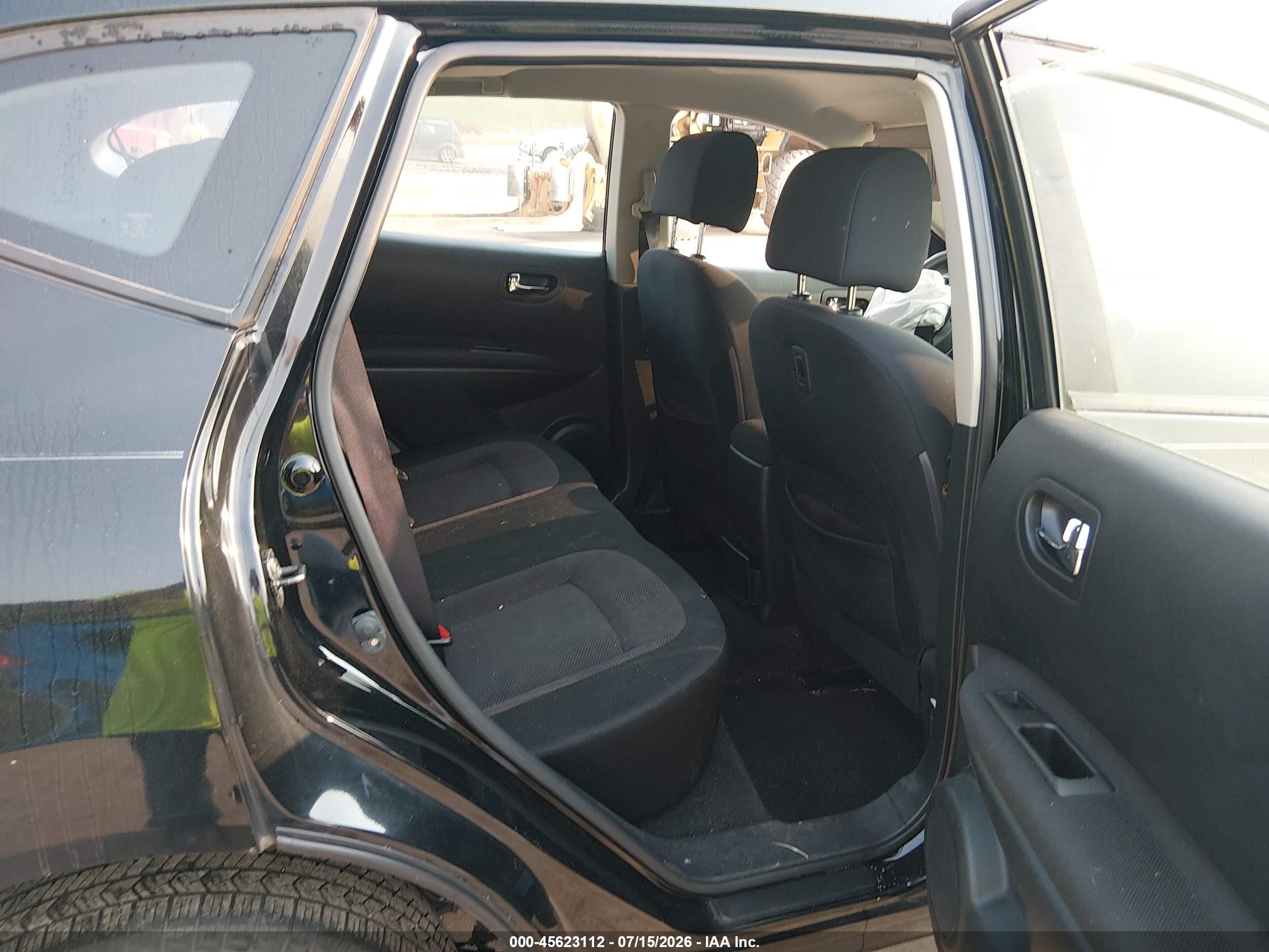 2011 Nissan Rogue S Черный vin: JN8AS5MV1BW297558