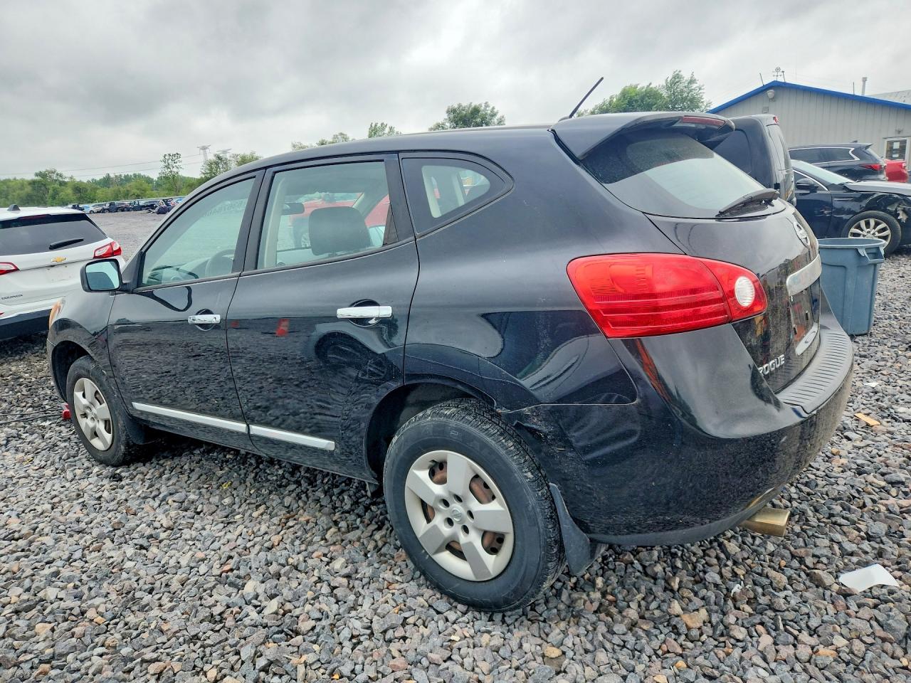 2011 Nissan Rogue S Черный vin: JN8AS5MV1BW661106