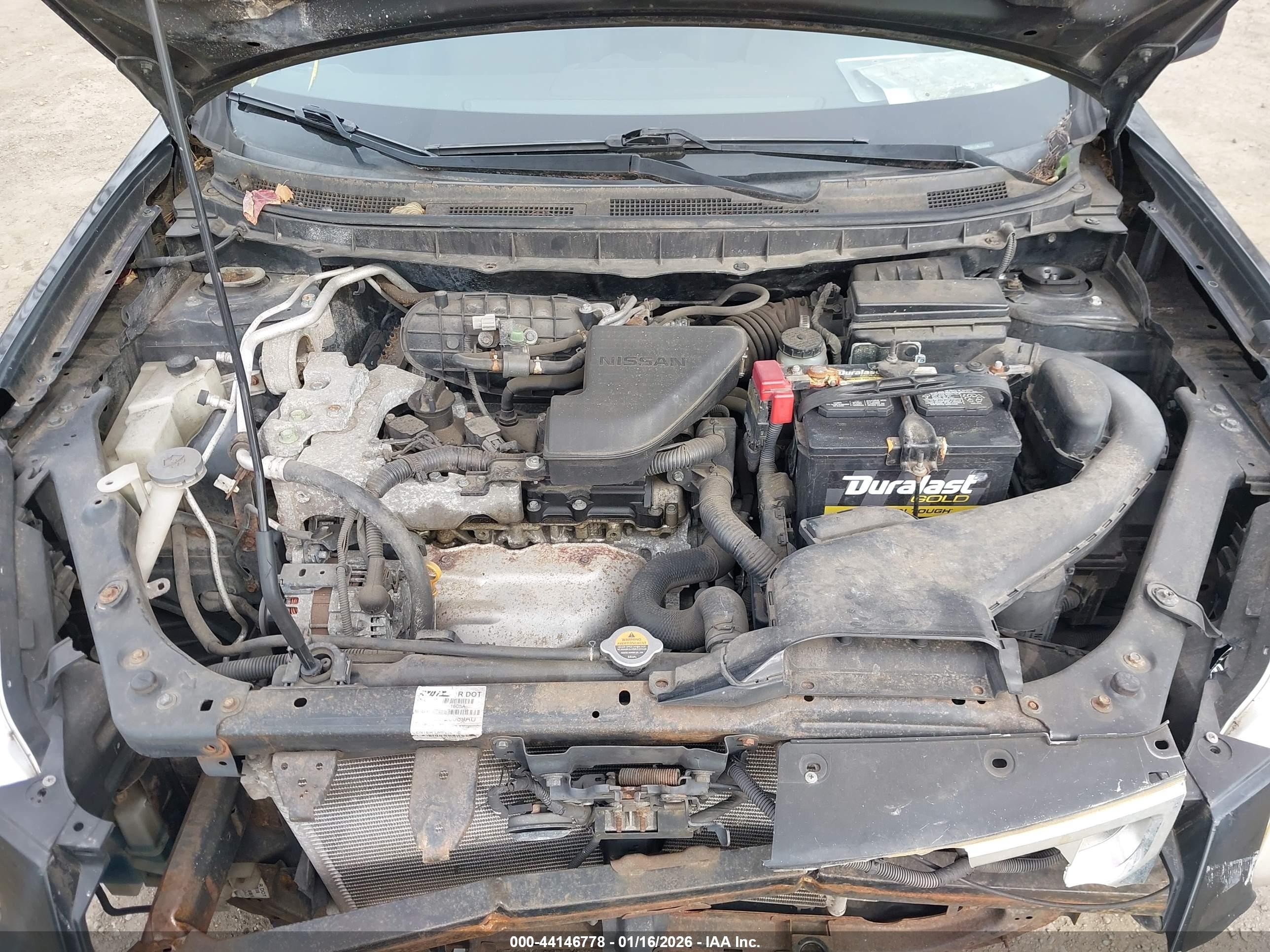 2011 Nissan Rogue S Черный vin: JN8AS5MV1BW673594